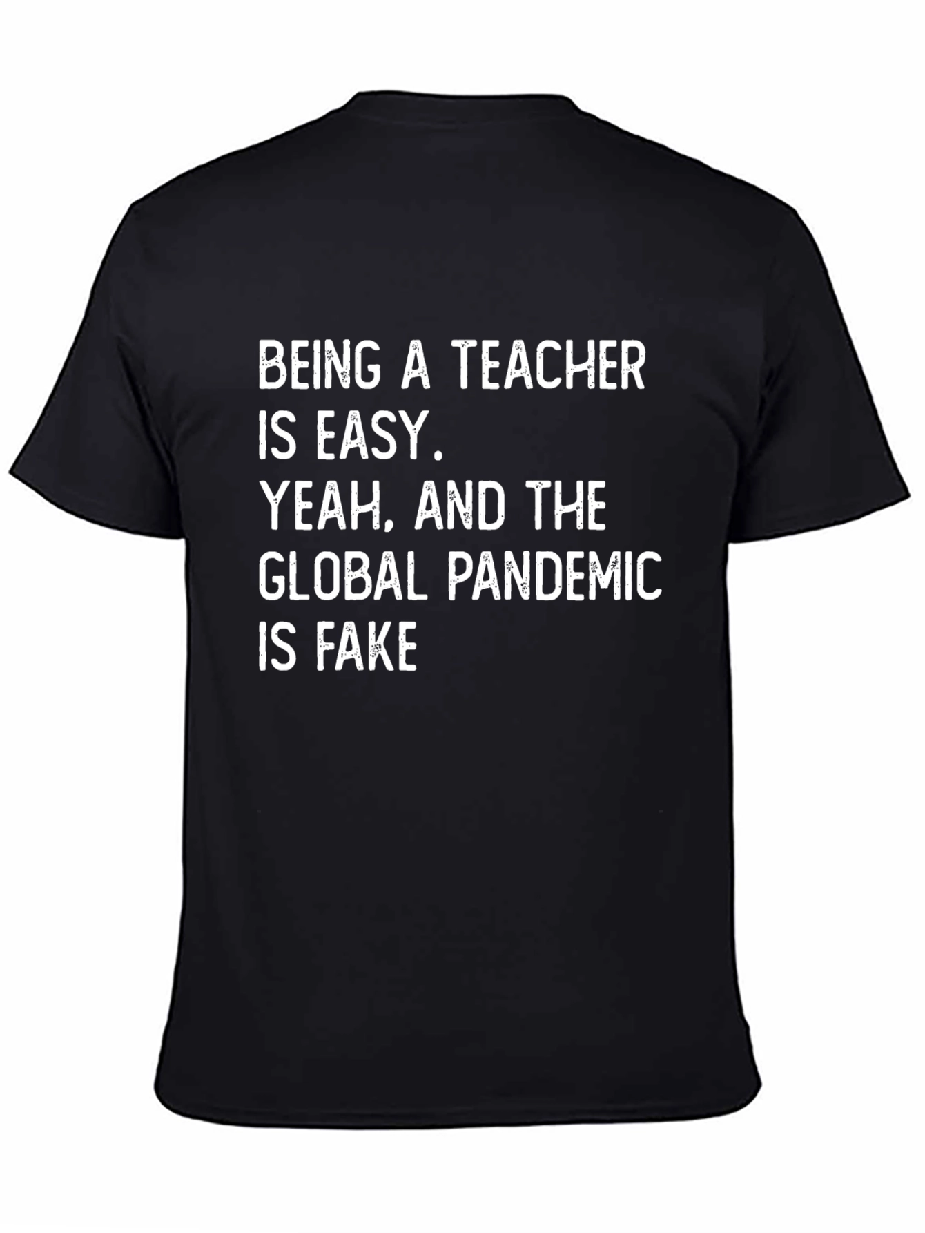 Humorous Teacher T-Shirt: Pandemic Truth