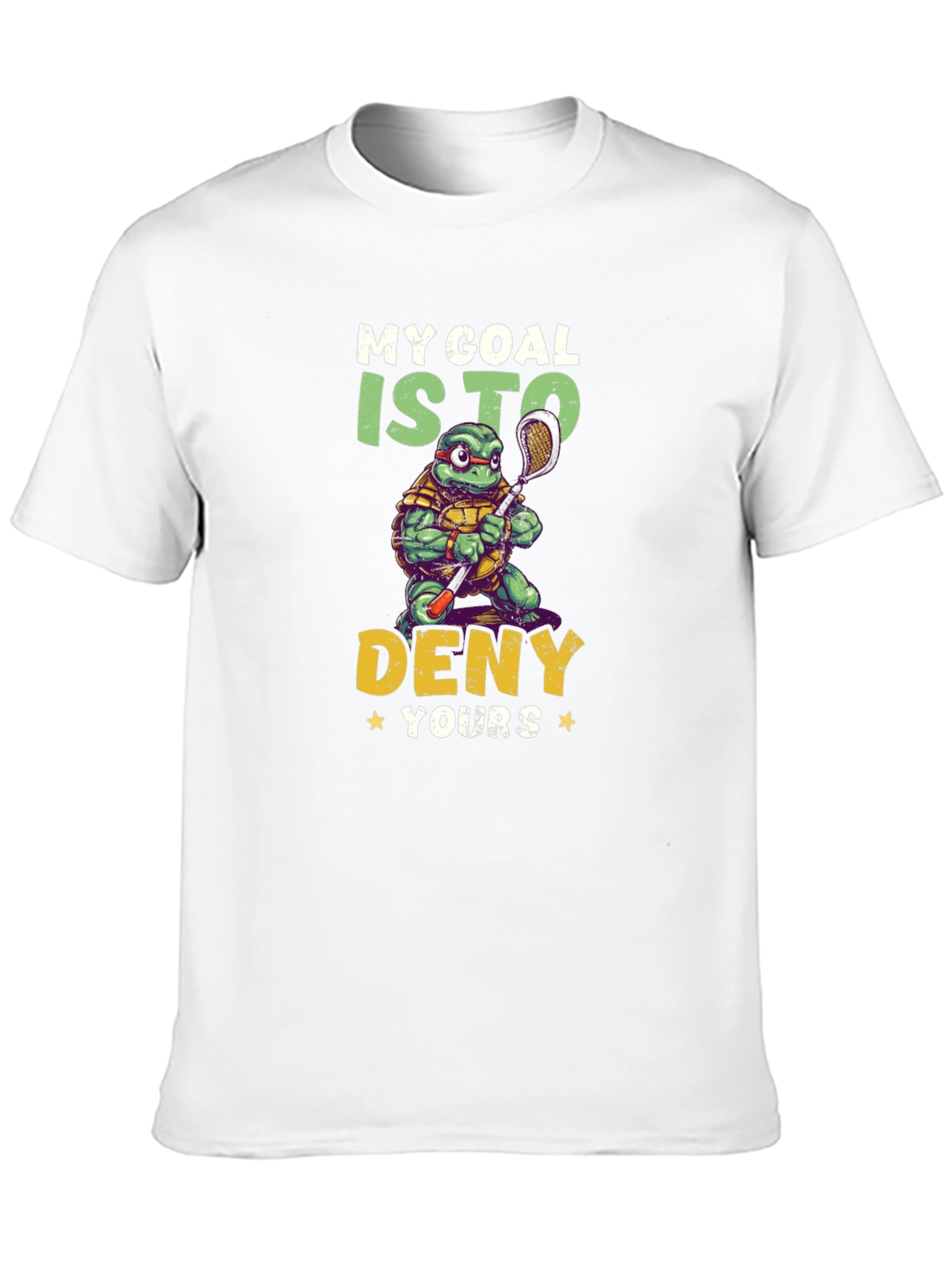 Lacrosse Turtle T-Shirt - Deny Your Goal!