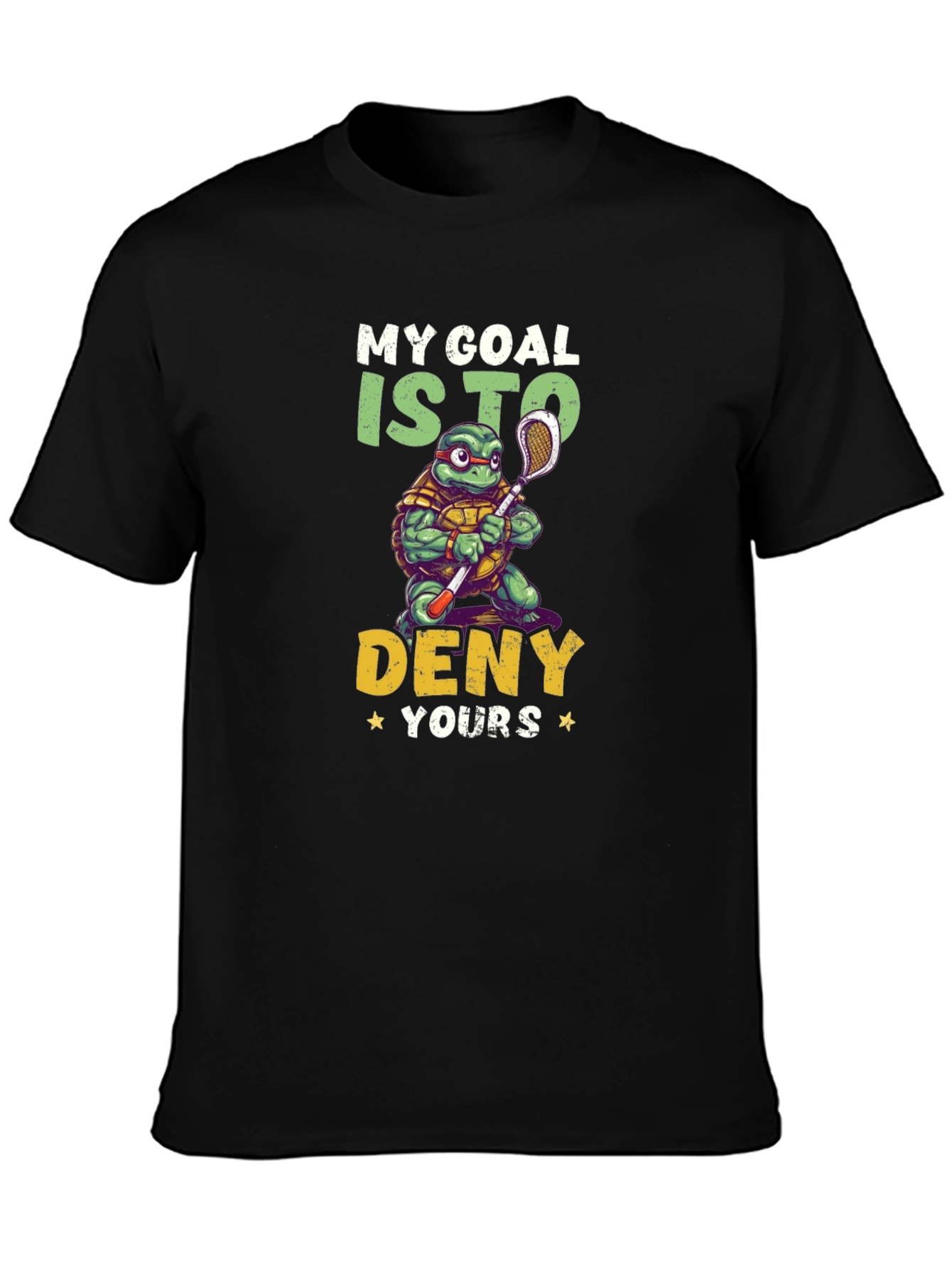 Lacrosse Turtle T-Shirt - Deny Your Goal!