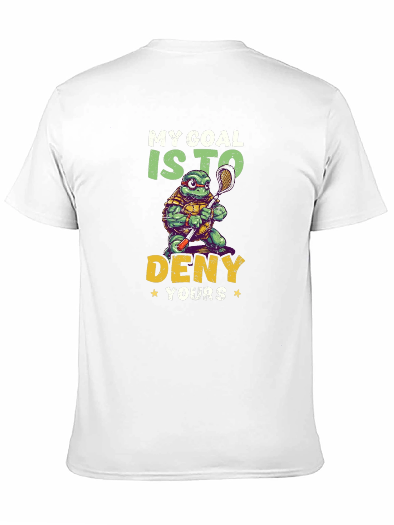 Lacrosse Turtle T-Shirt - Deny Your Goal!