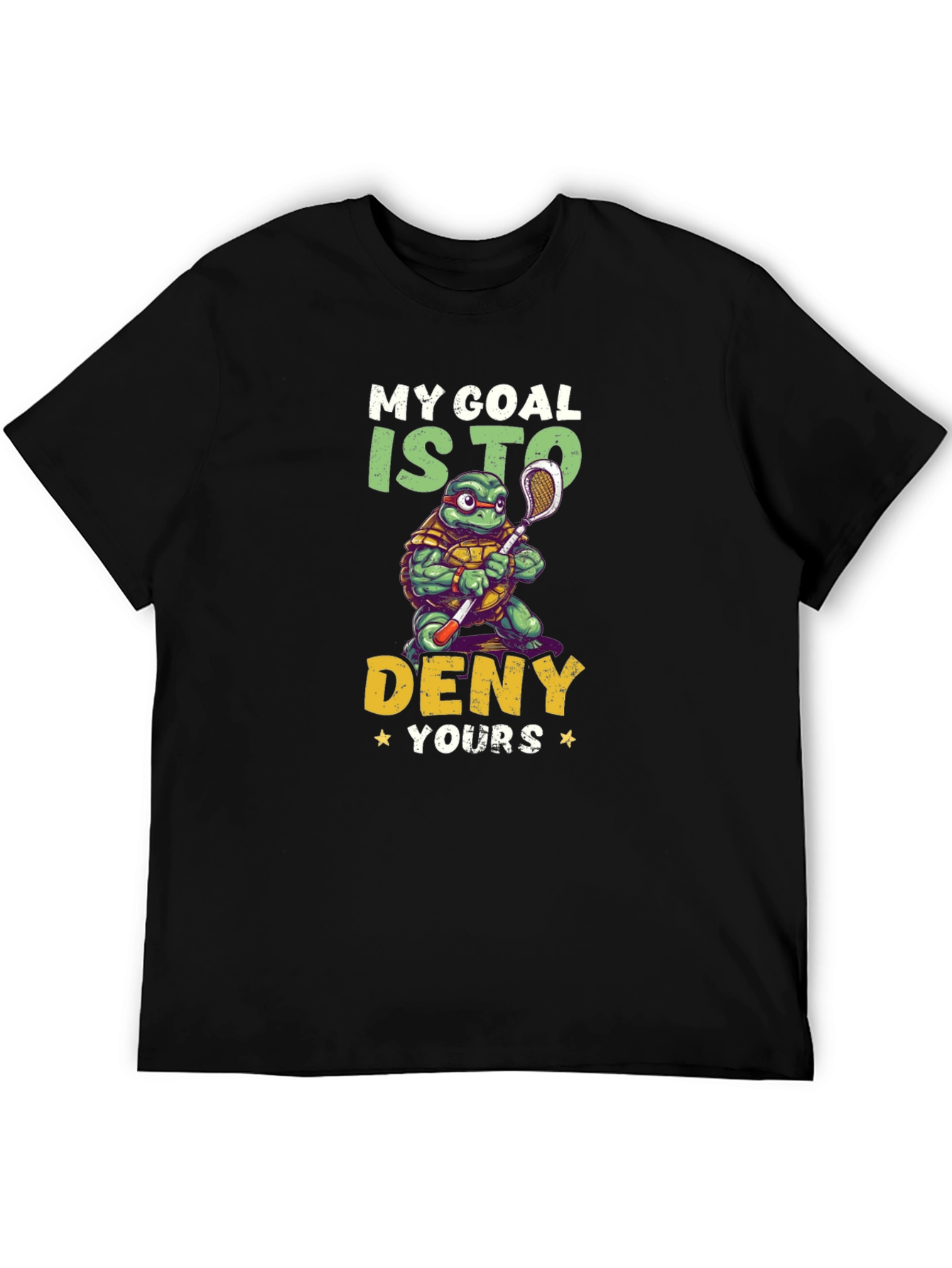 Lacrosse Turtle T-Shirt - Deny Your Goal!