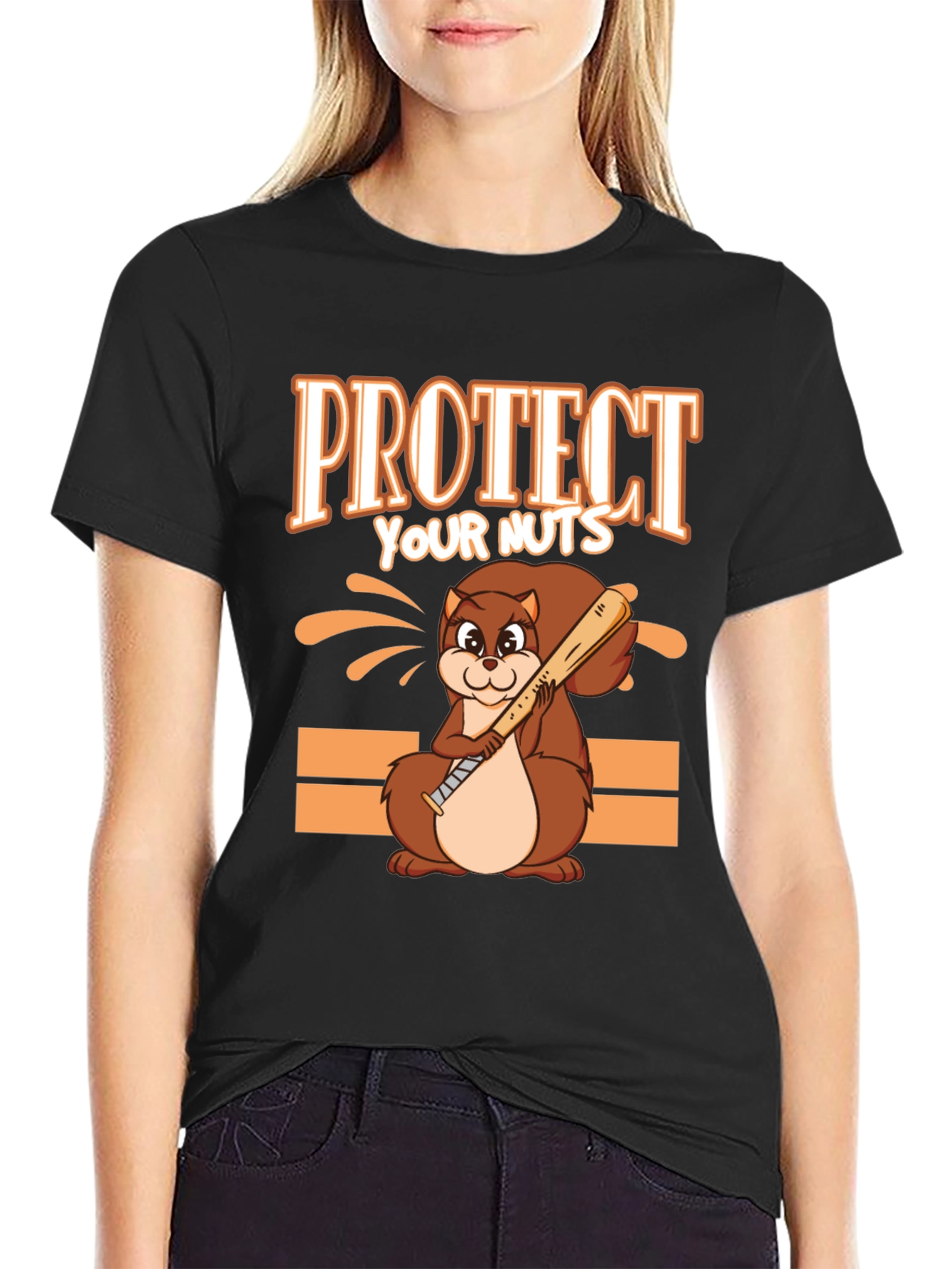 Protect Your Nuts T-Shirt - Funny Squirrel Tee