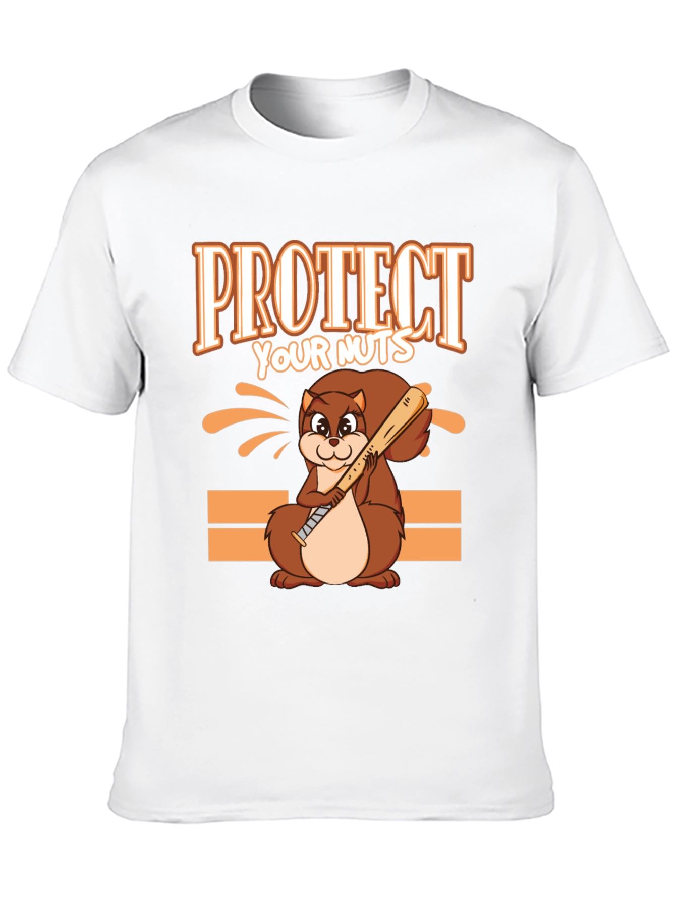 Protect Your Nuts T-Shirt - Funny Squirrel Tee