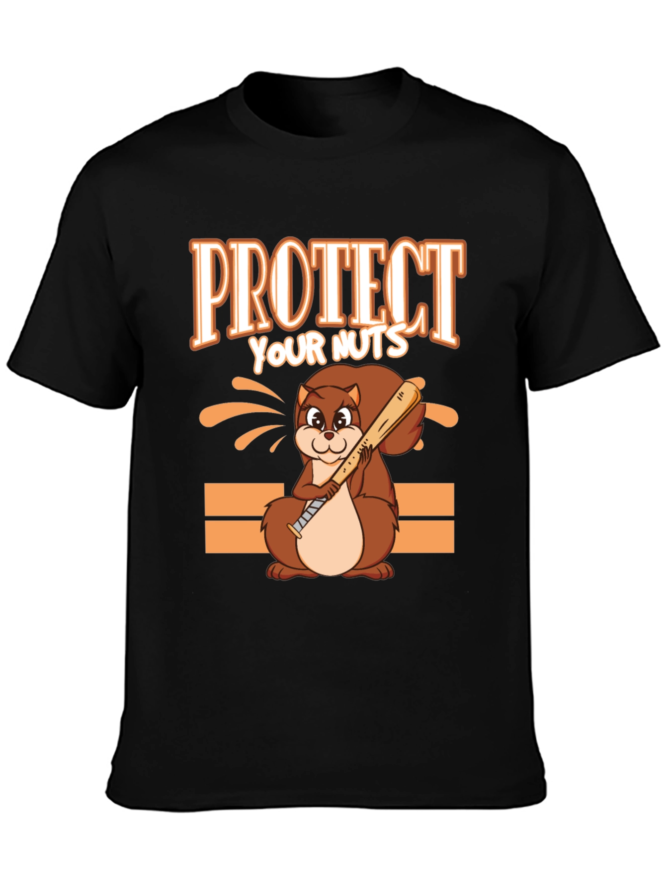 Protect Your Nuts T-Shirt - Funny Squirrel Tee