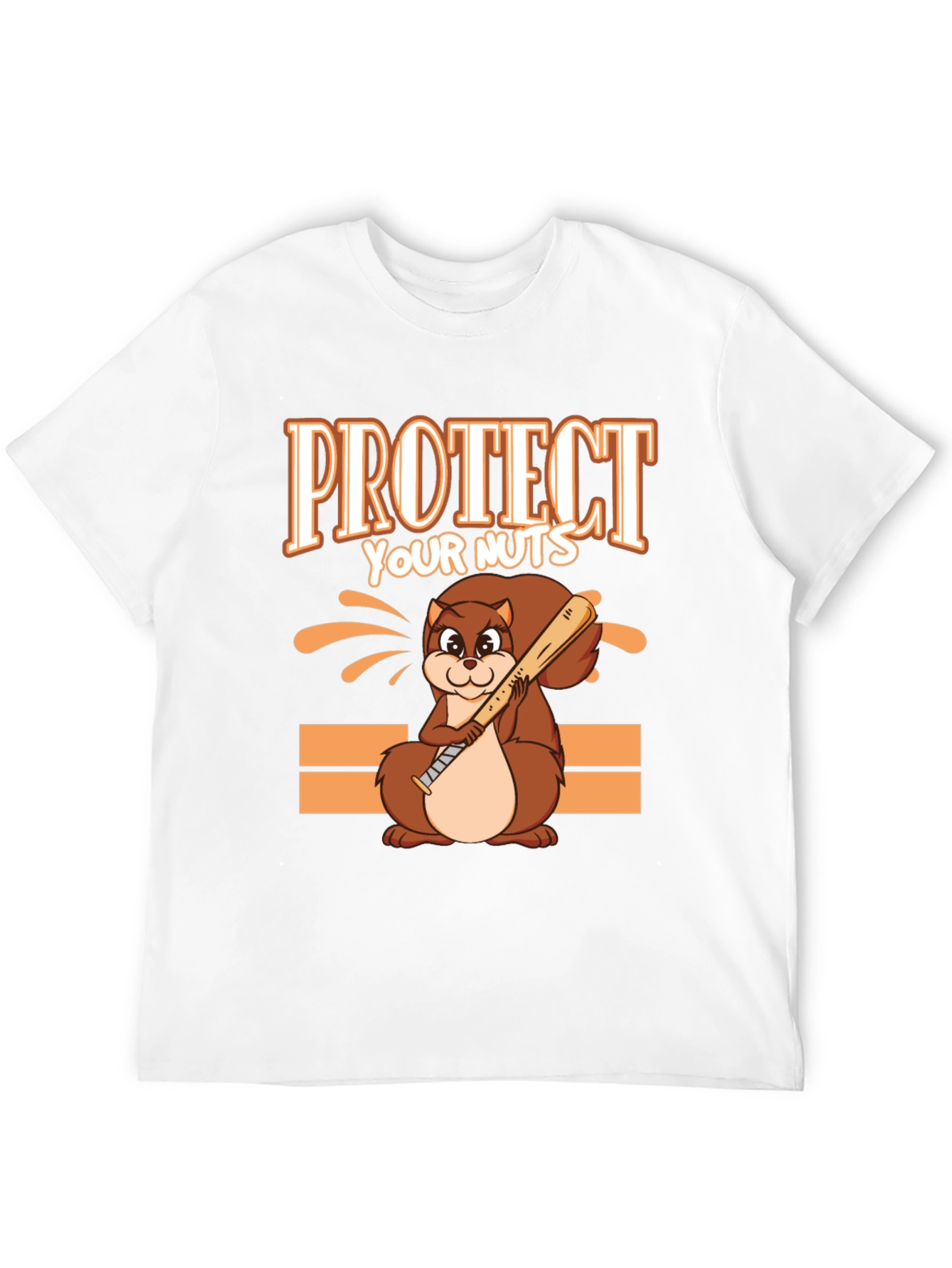 Protect Your Nuts T-Shirt - Funny Squirrel Tee