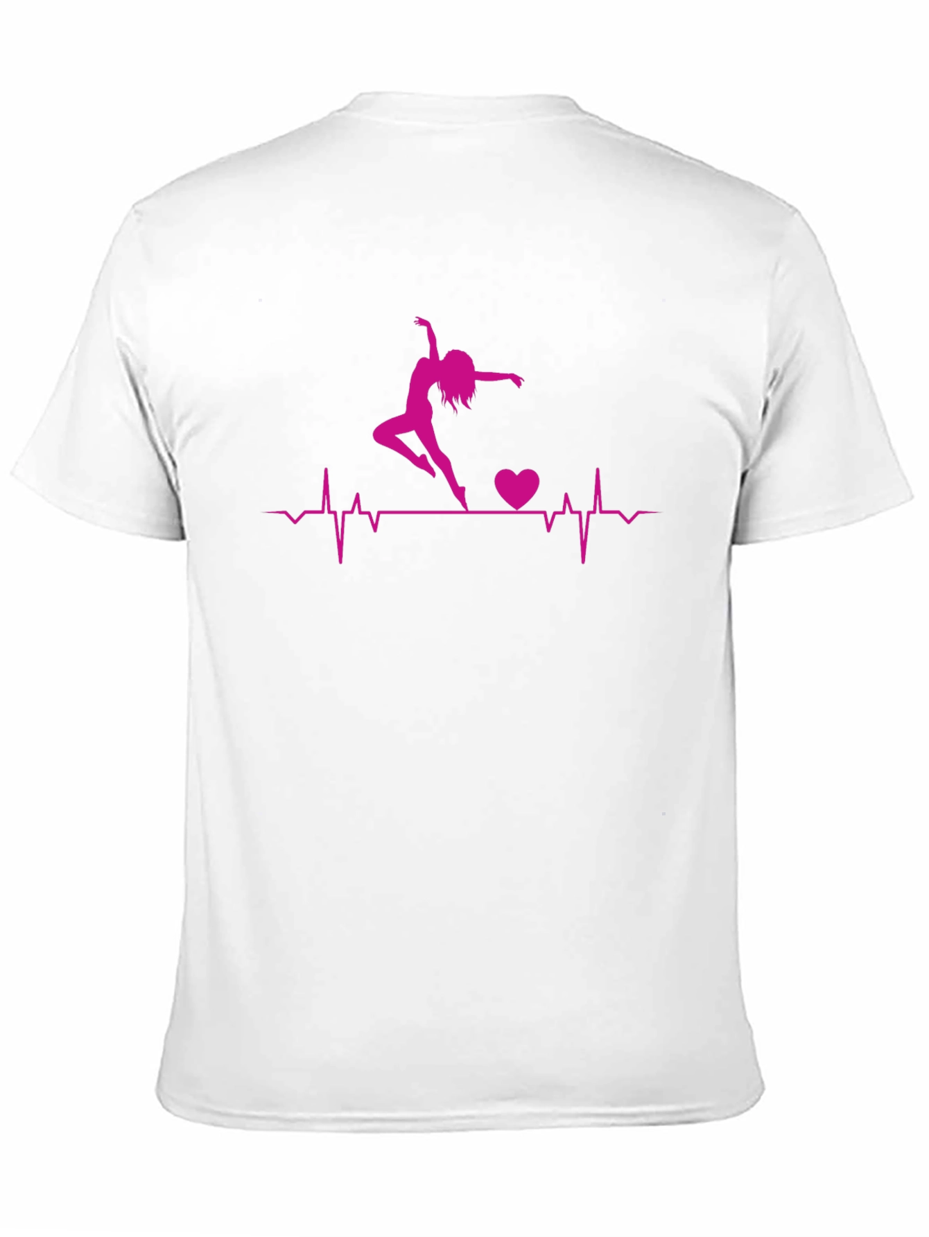 Dance Heartbeat Graphic T-Shirt - Black