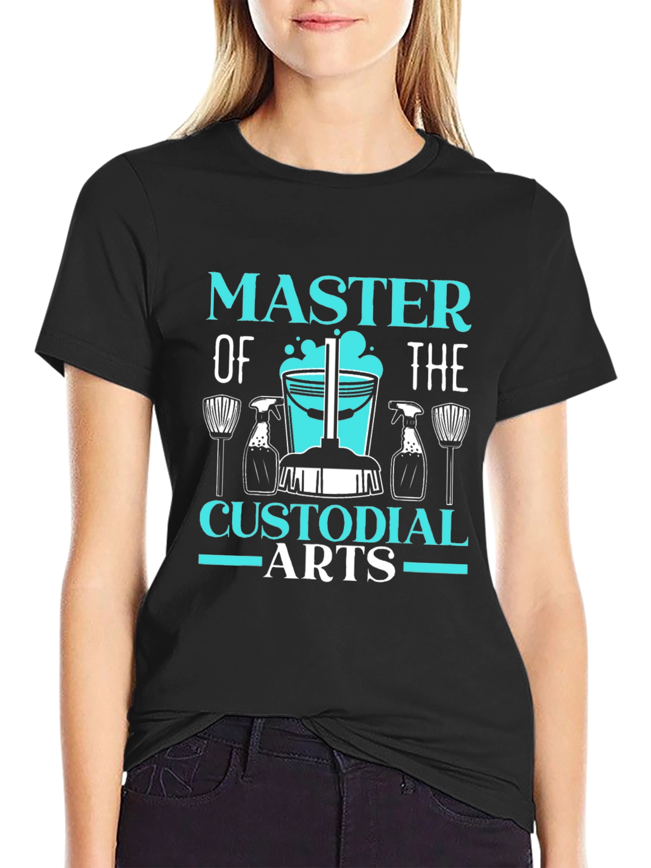 Master of the Custodial Arts Graphic T-Shirt
