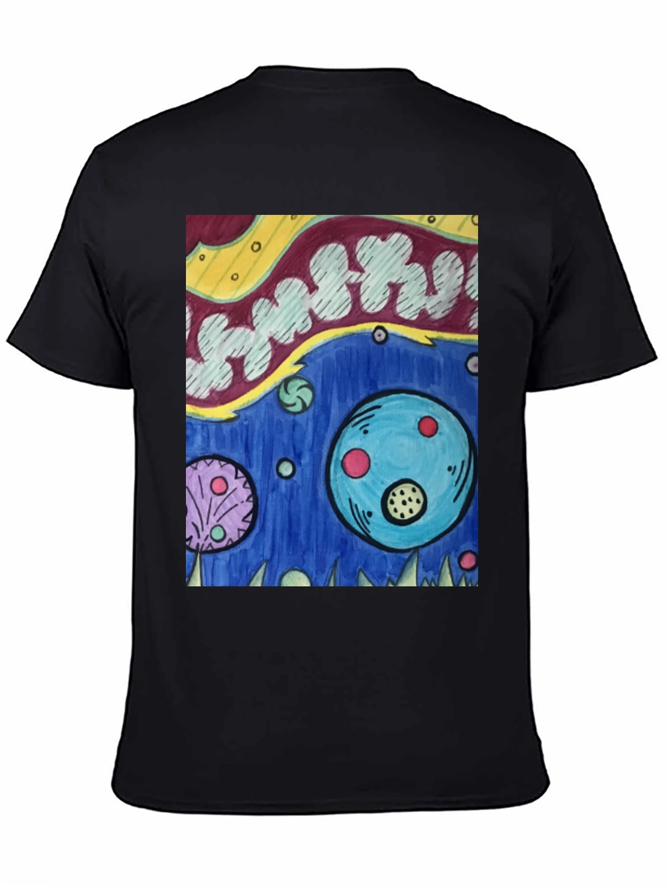 Surreal Art Graphic Tee - Unique Design T-Shirt