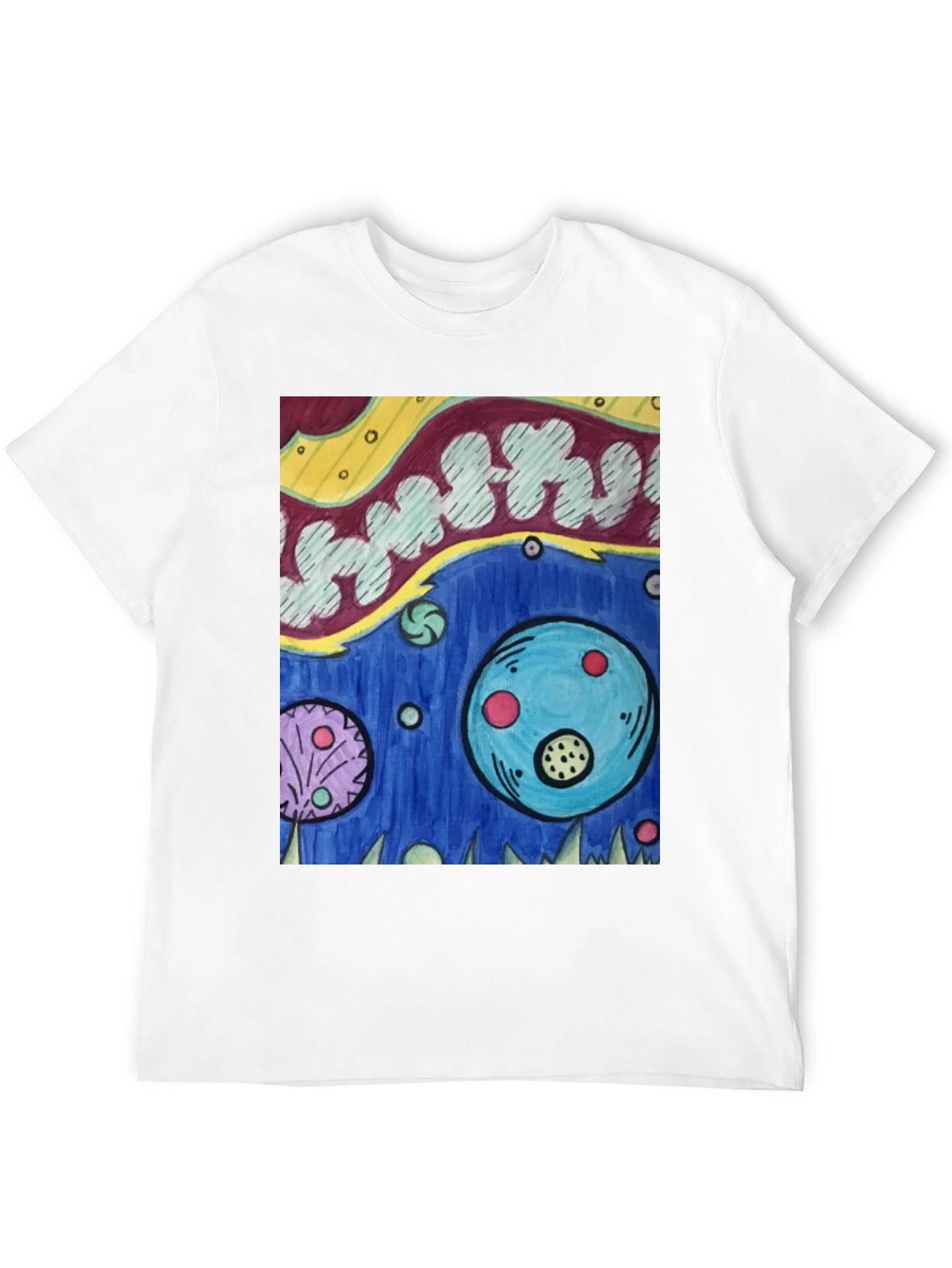 Surreal Art Graphic Tee - Unique Design T-Shirt