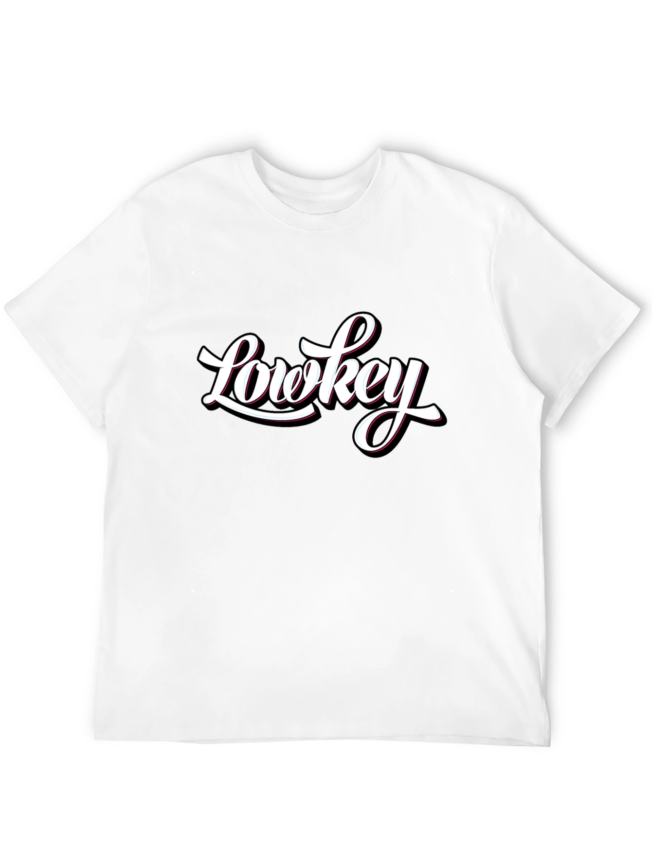 Lowkey Black T-Shirt - Casual Style