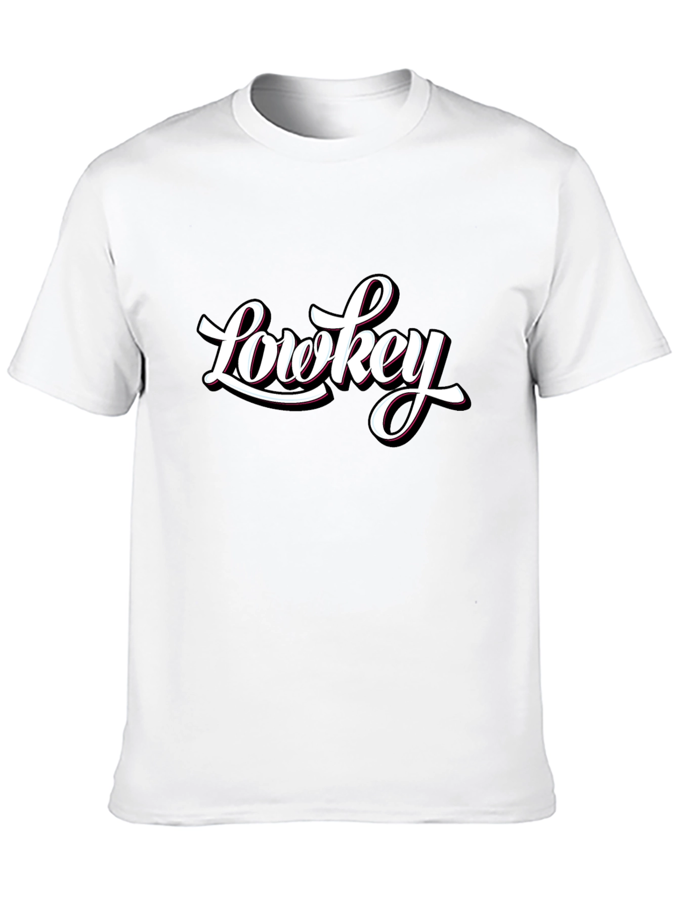 Lowkey Black T-Shirt - Casual Style