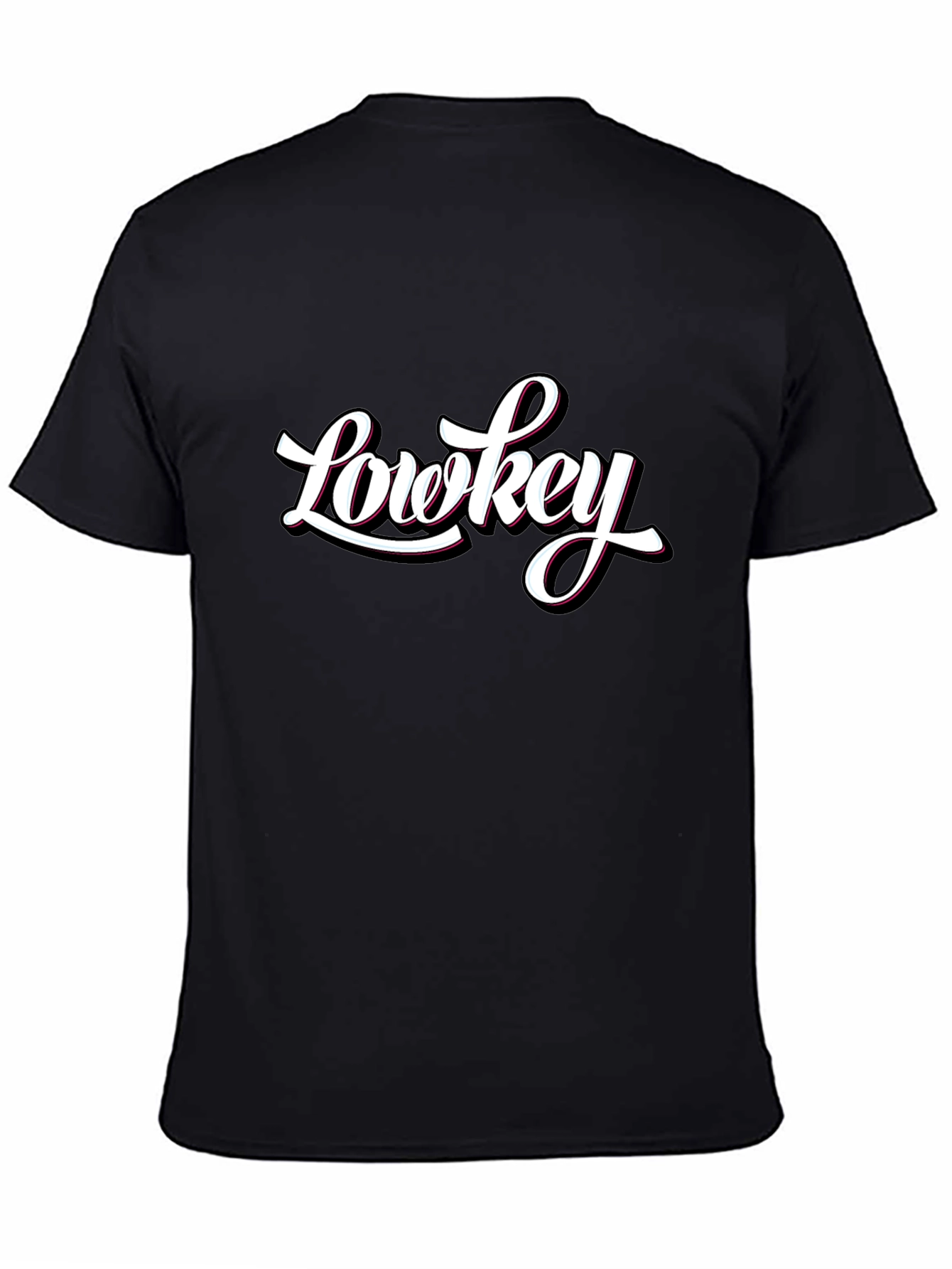 Lowkey Black T-Shirt - Casual Style