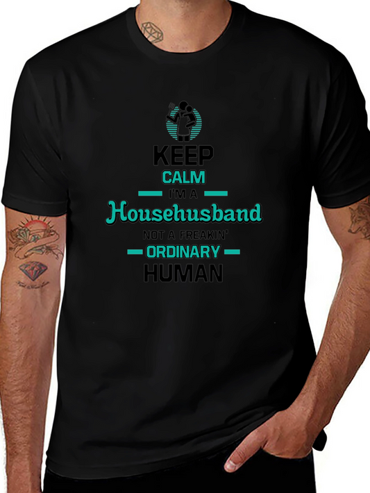 Househusband Funny Graphic T-Shirt