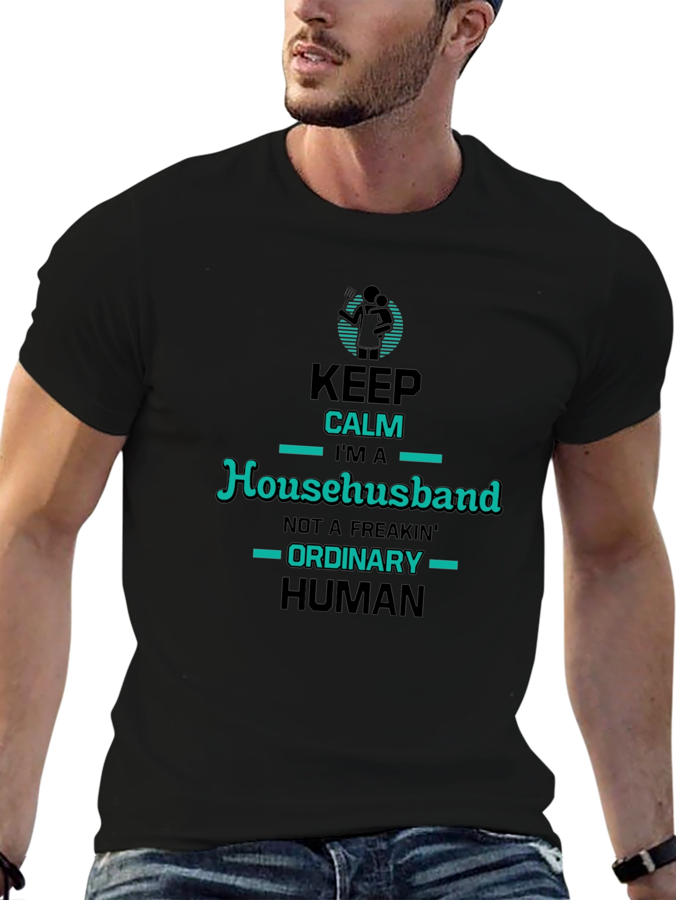 Househusband Funny Graphic T-Shirt