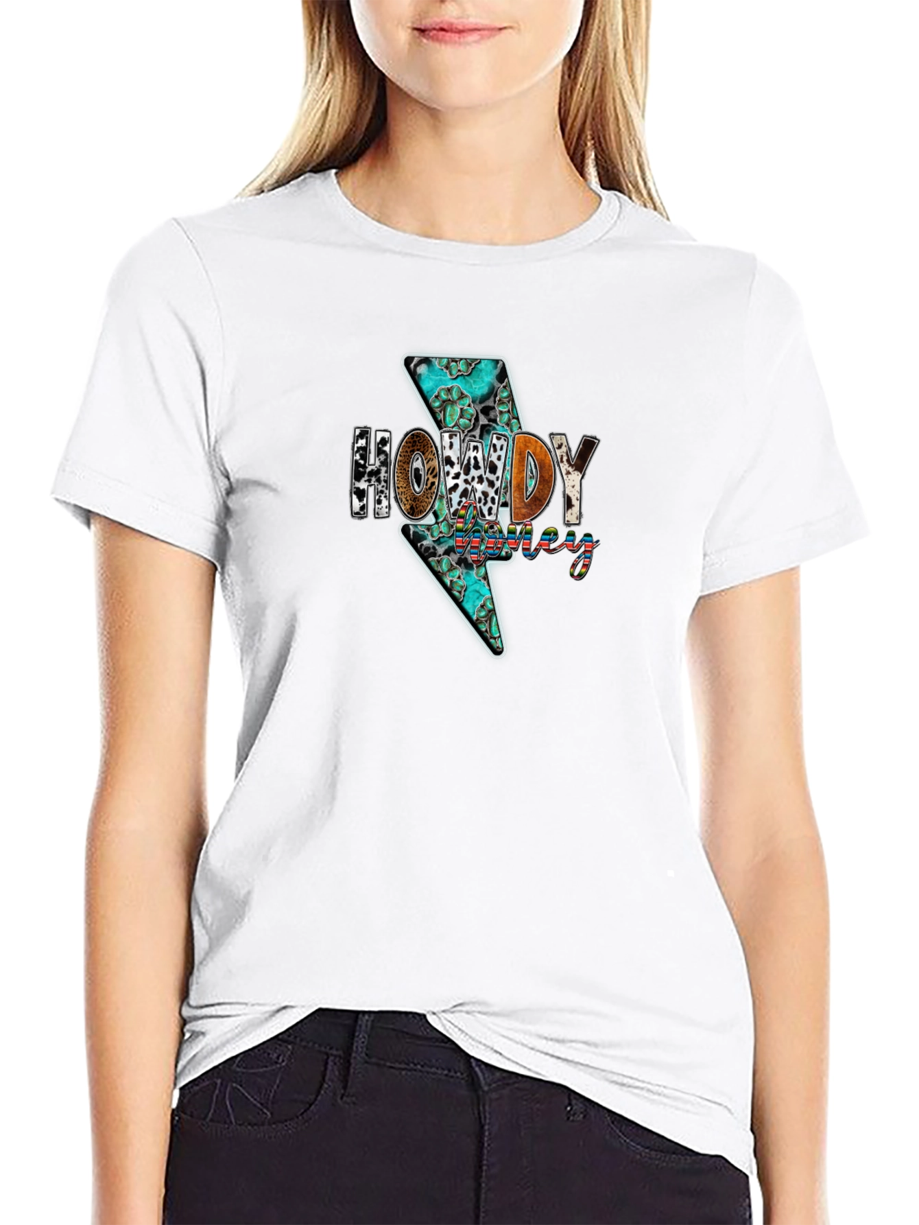 Howdy Trendy Graphic Tee