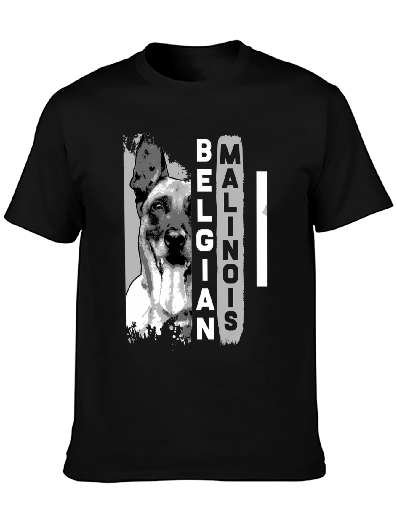 Belgian Malinois Dog Graphic T-Shirt