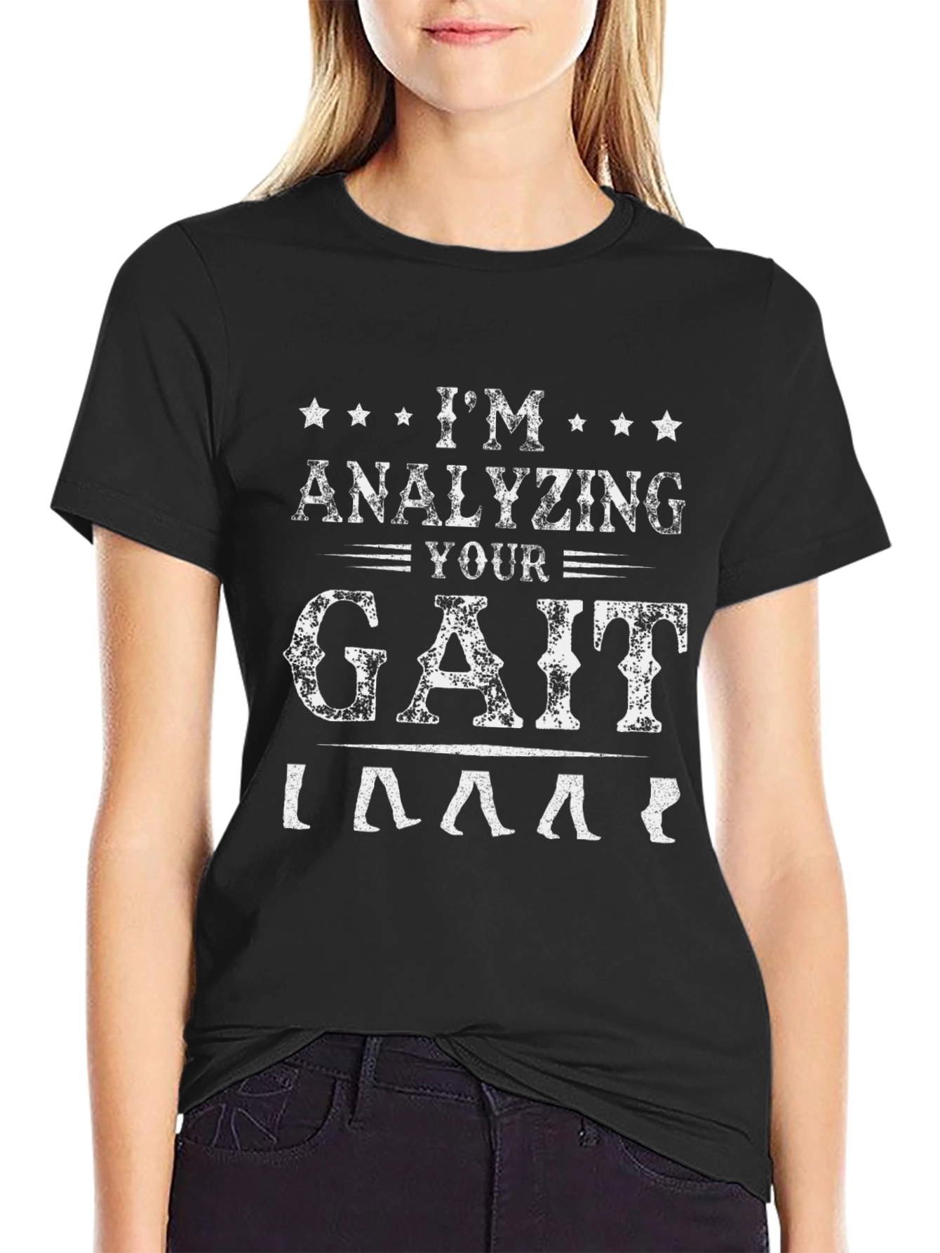 Analyzing Your Gait Funny T-Shirt