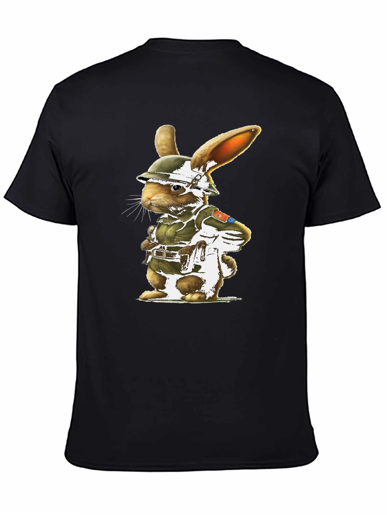 Tactical Bunny Graphic T-Shirt
