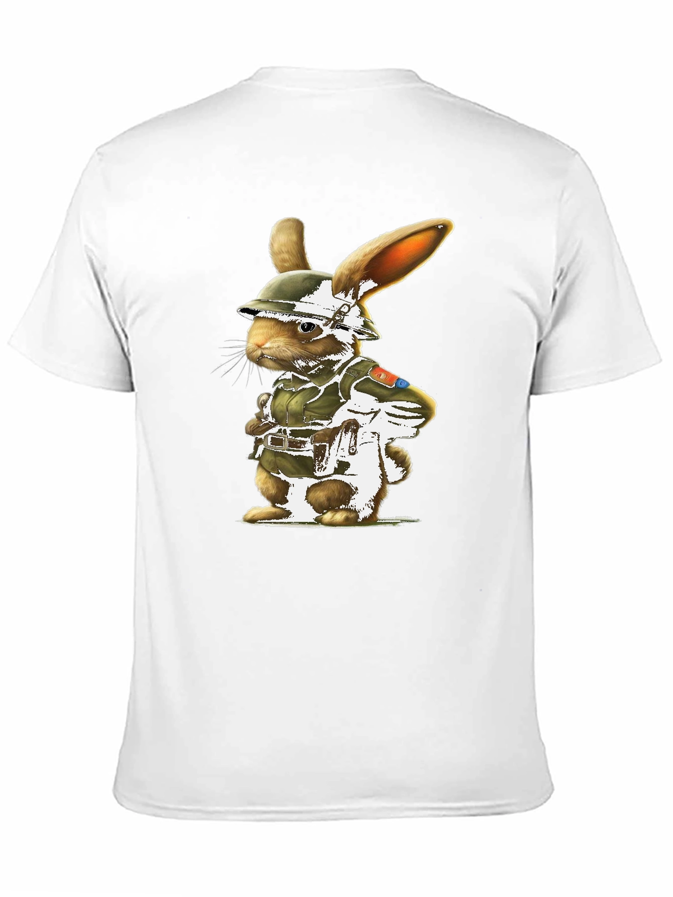 Tactical Bunny Graphic T-Shirt