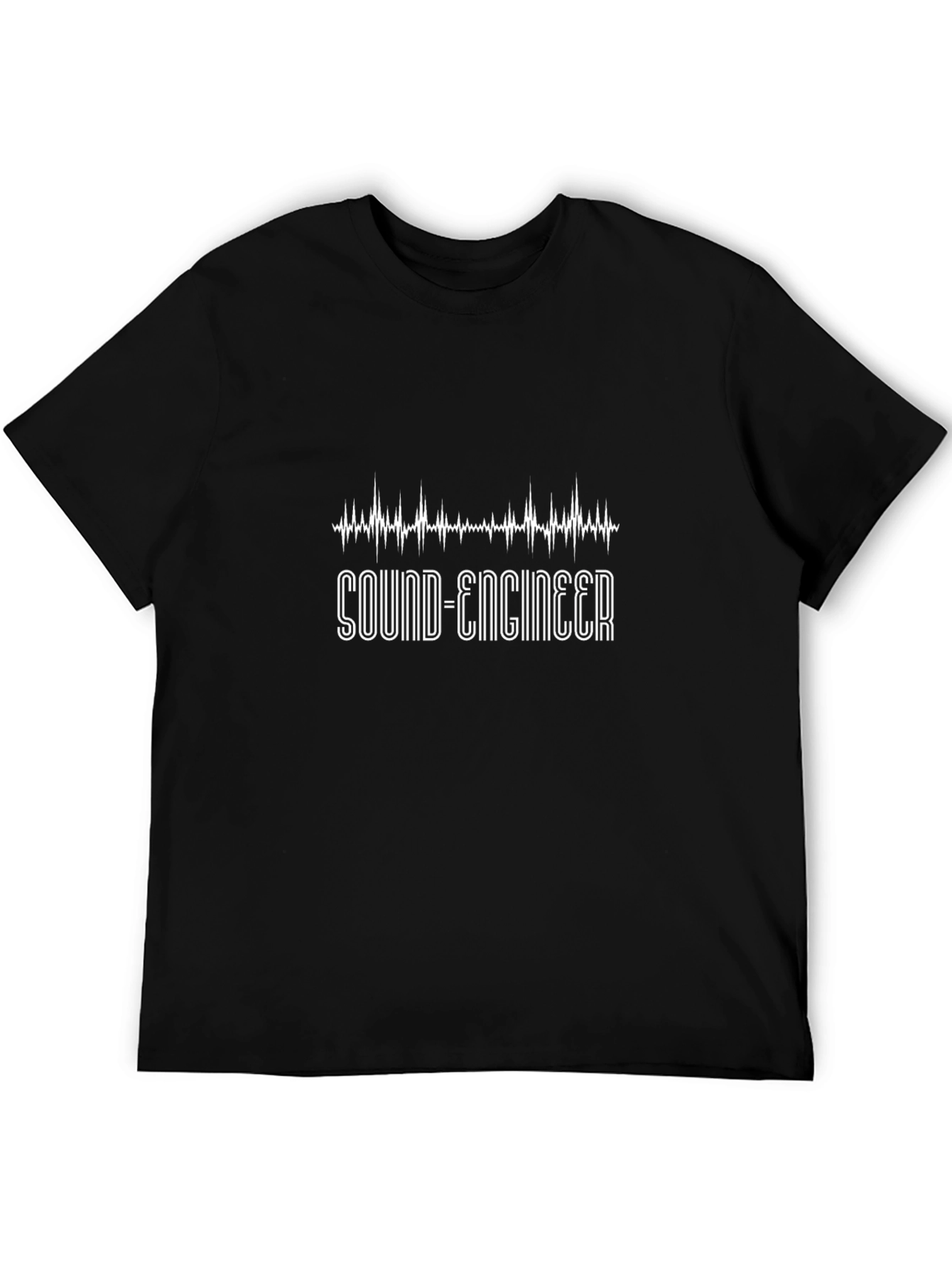 Sound Engineer Black T-Shirt