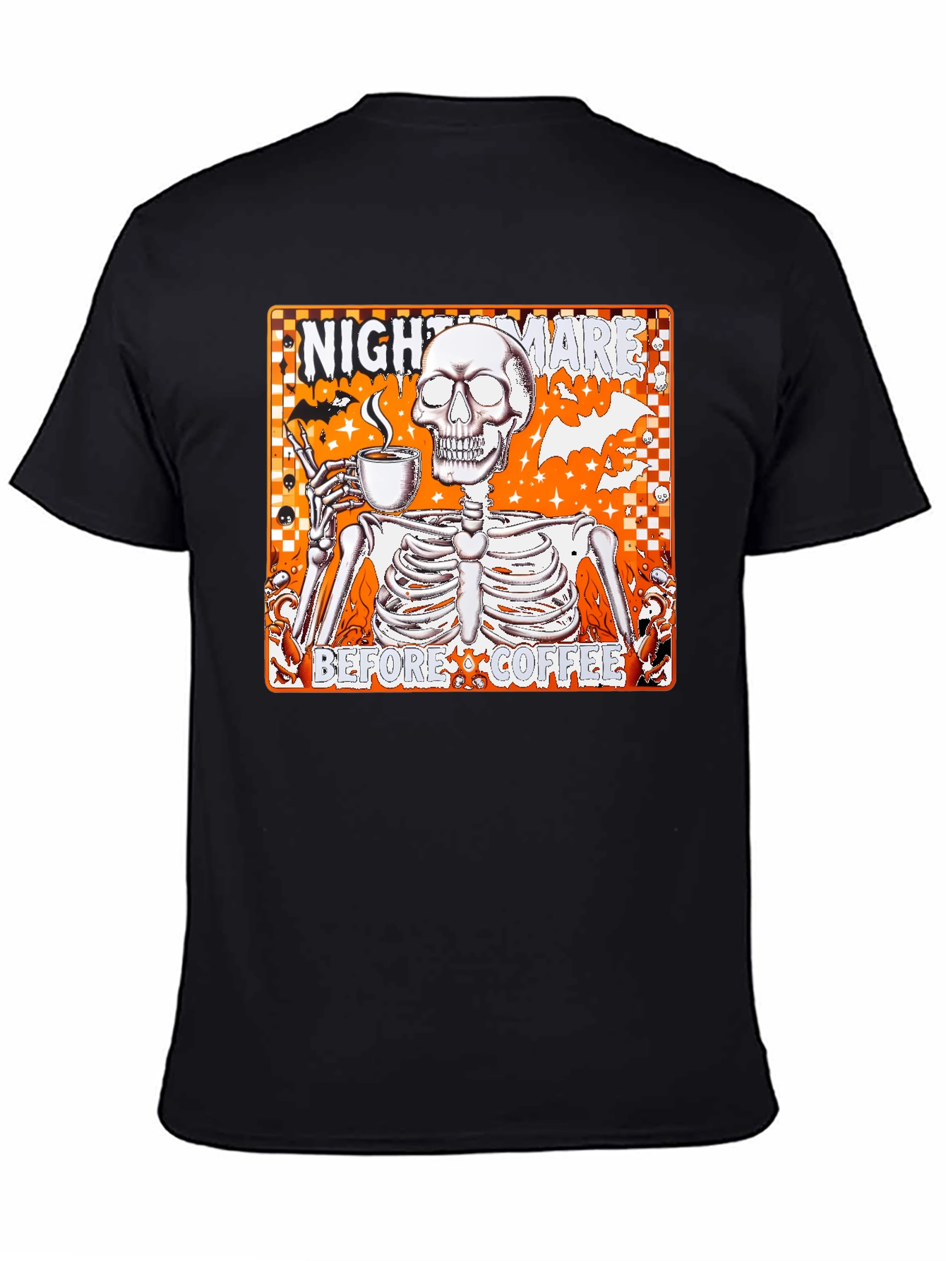 Nightmare Before Coffee Graphic T-Shirt