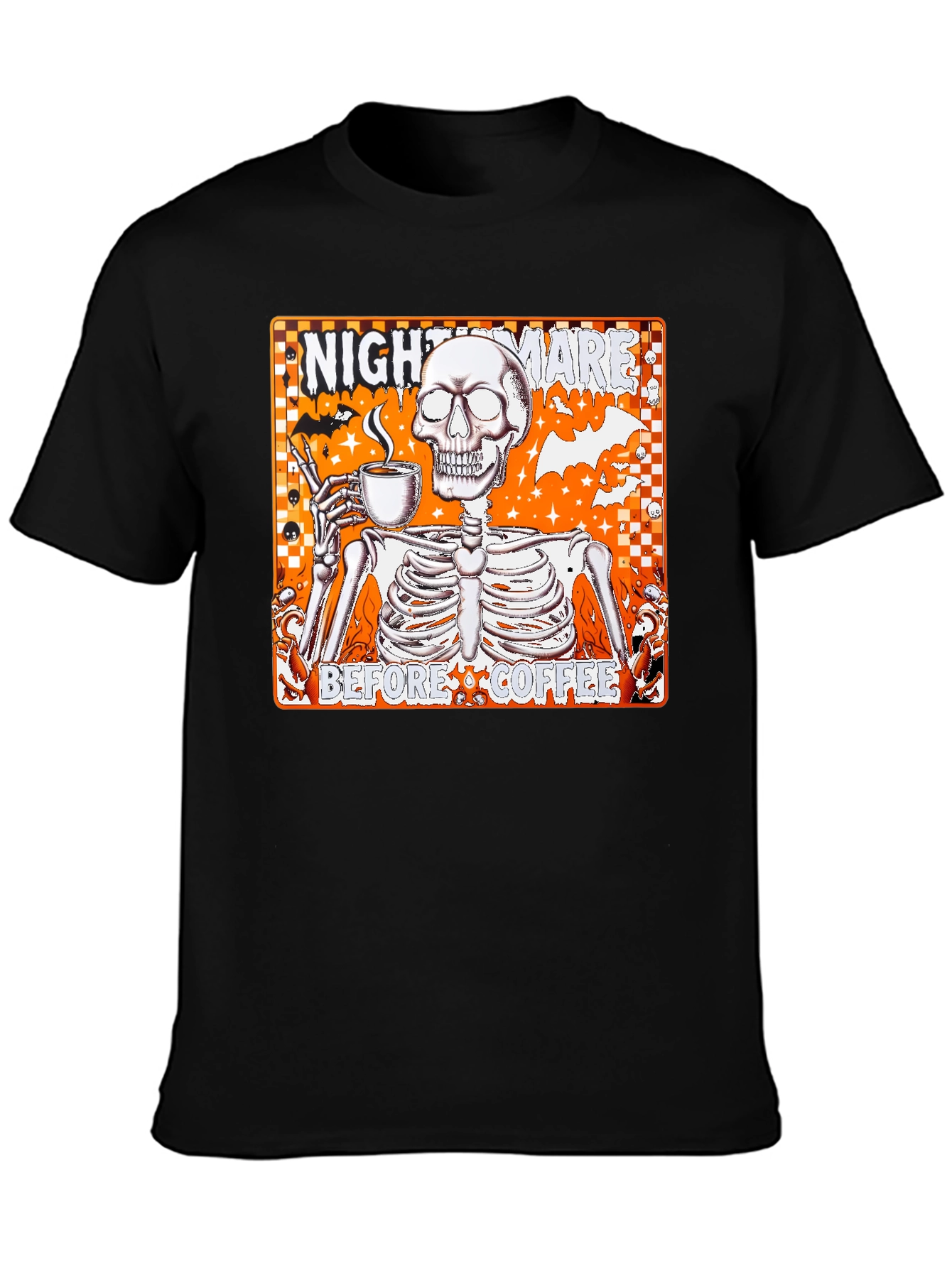 Nightmare Before Coffee Graphic T-Shirt