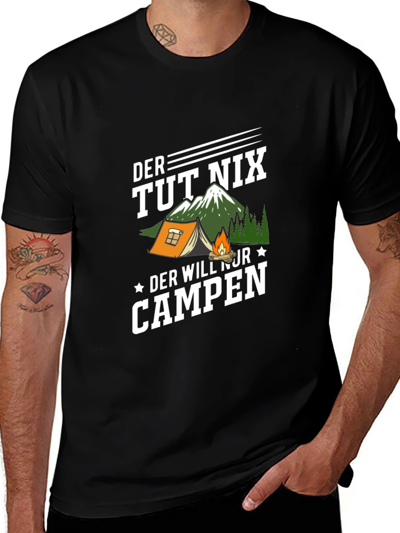 Der Tut Nix Der Will Nur Campen T-Shirt