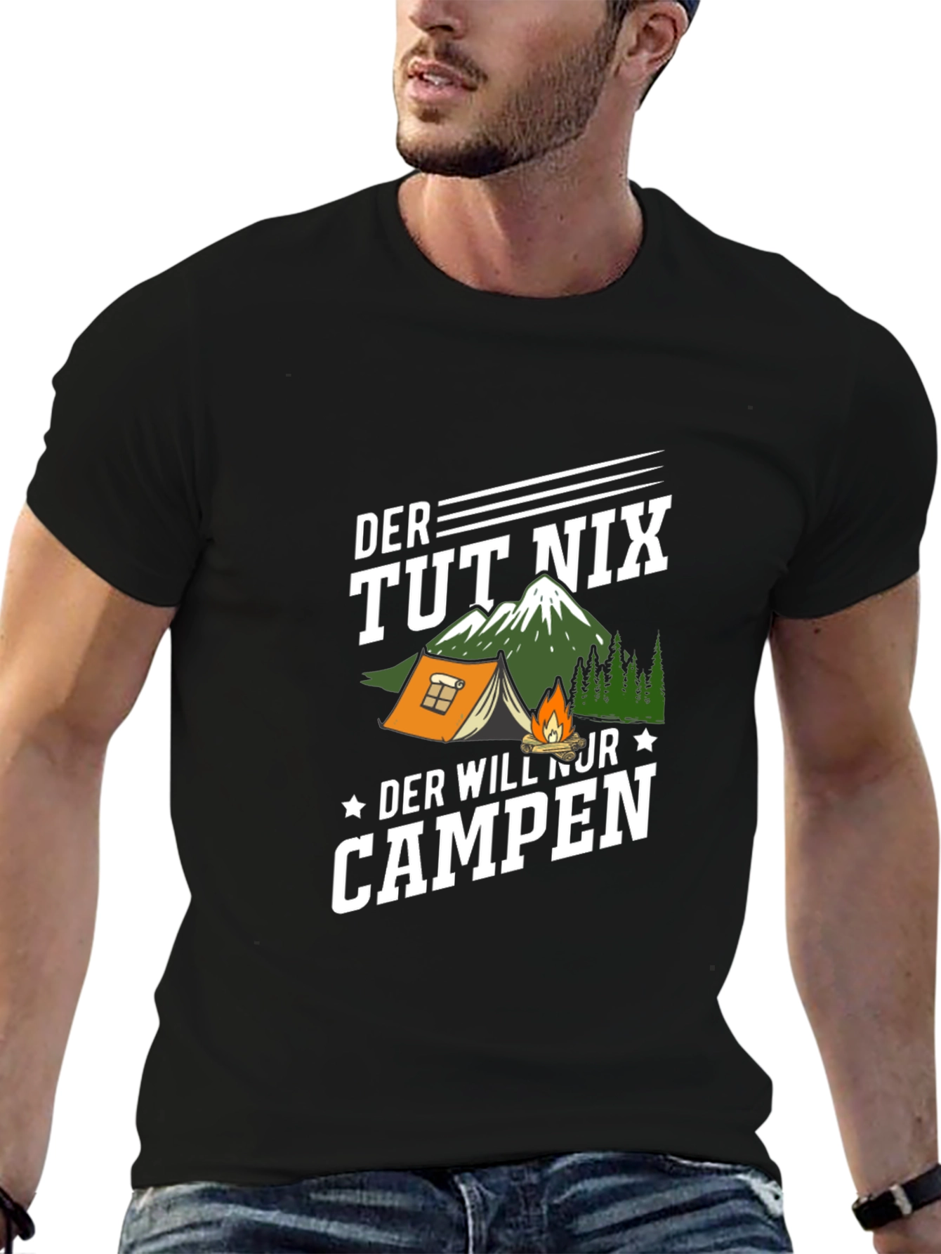 Der Tut Nix Der Will Nur Campen T-Shirt