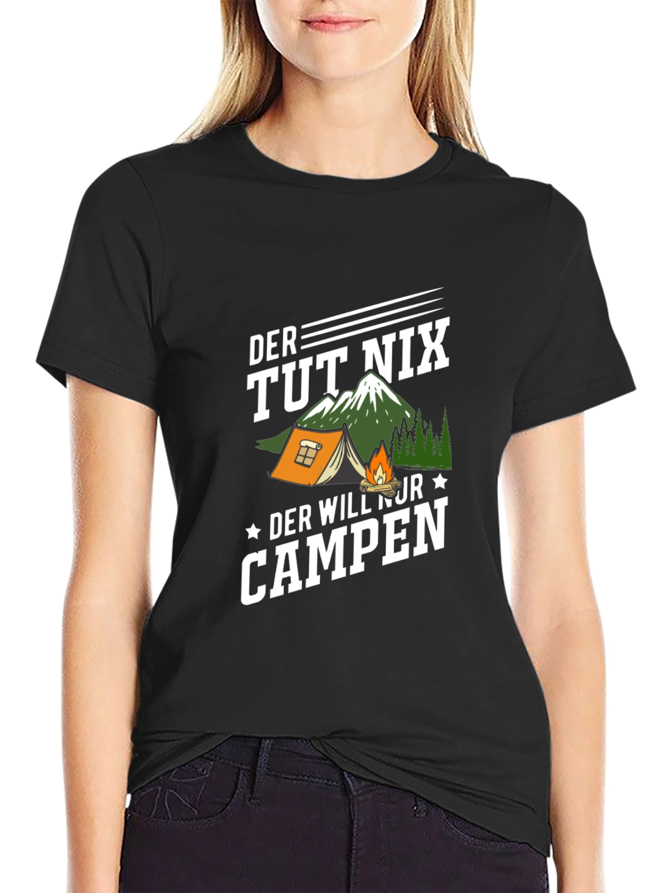 Der Tut Nix Der Will Nur Campen T-Shirt
