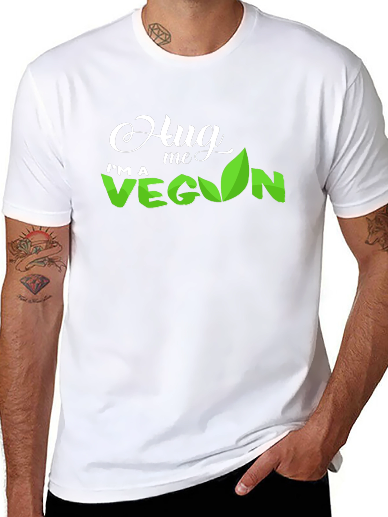 Hug Me Im A Vegan T-Shirt