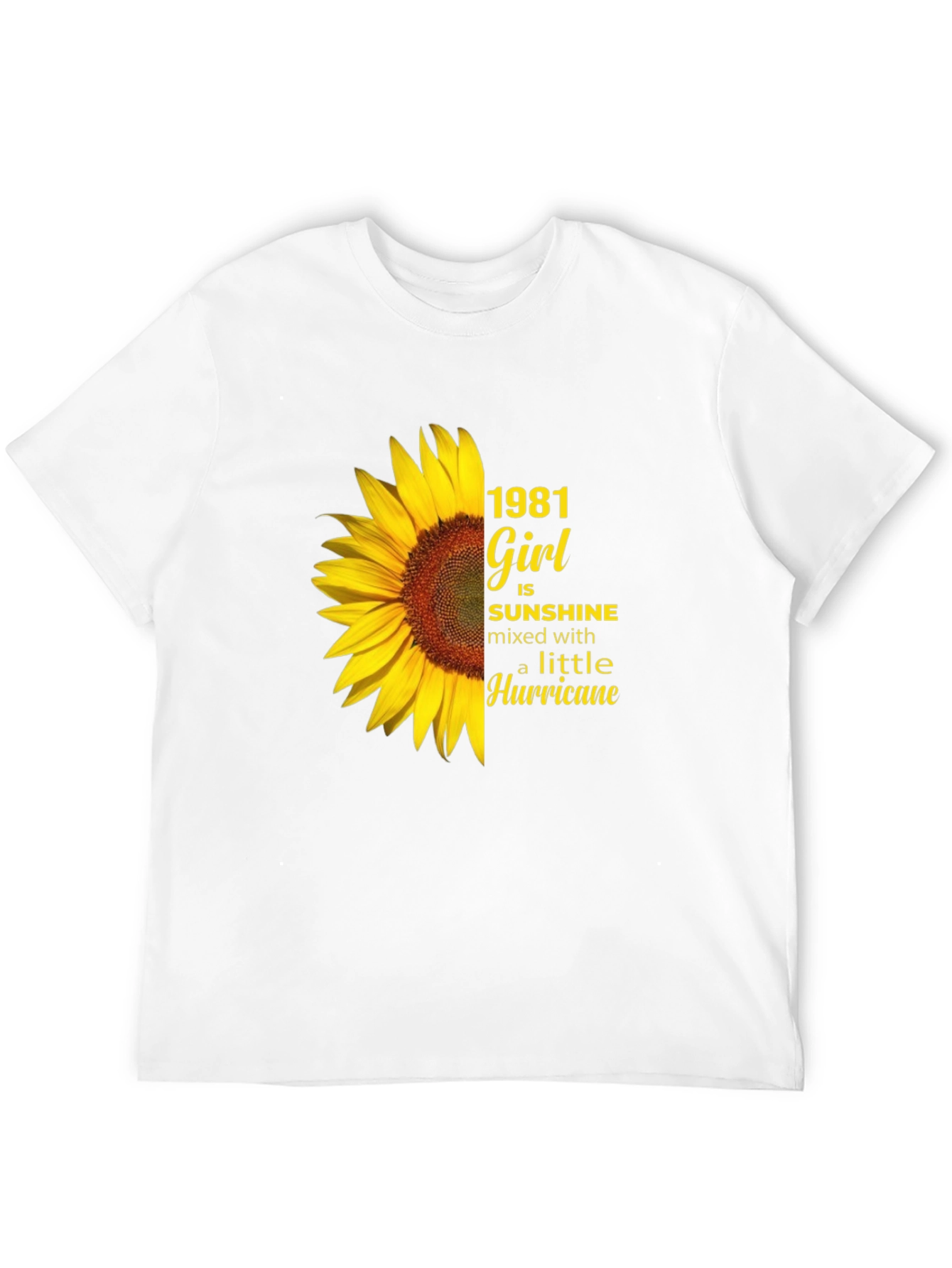 1981 Girl Sunflower Graphic Tee