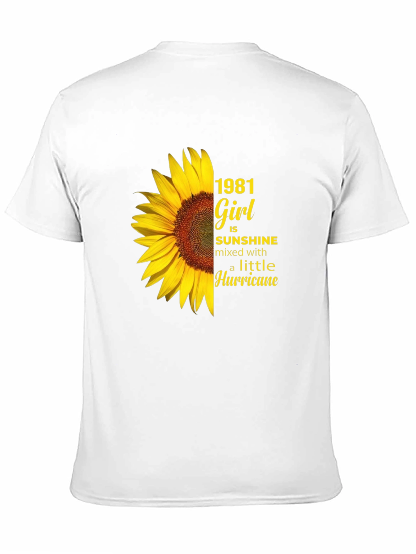 1981 Girl Sunflower Graphic Tee