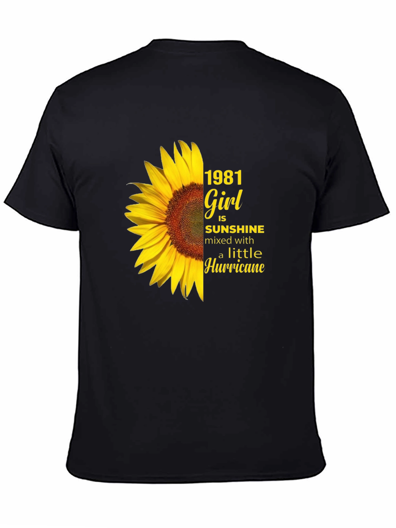 1981 Girl Sunflower Graphic Tee