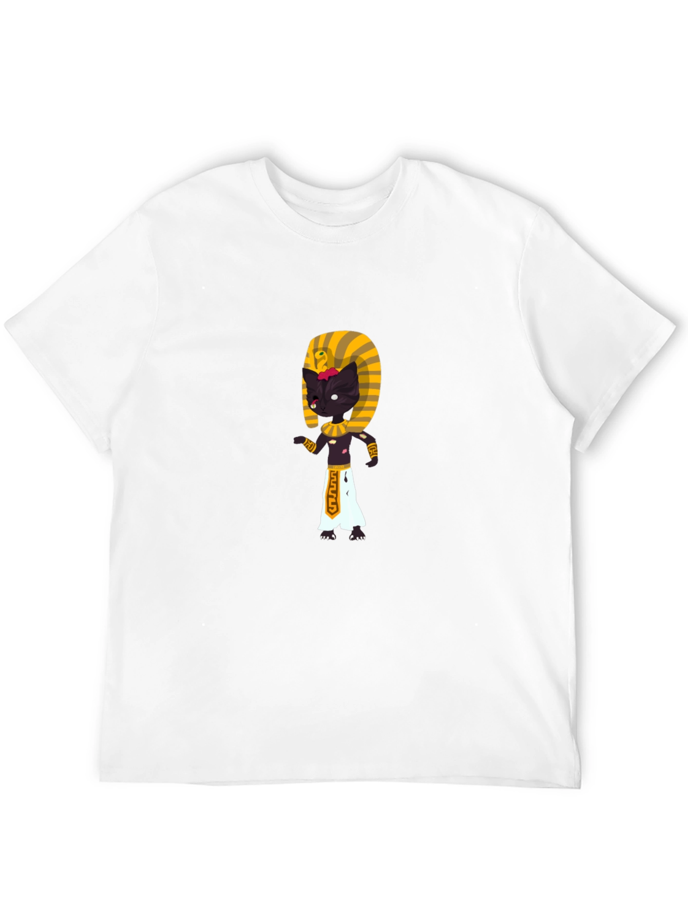 Egyptian Cat Graphic T-Shirt - Unique Design