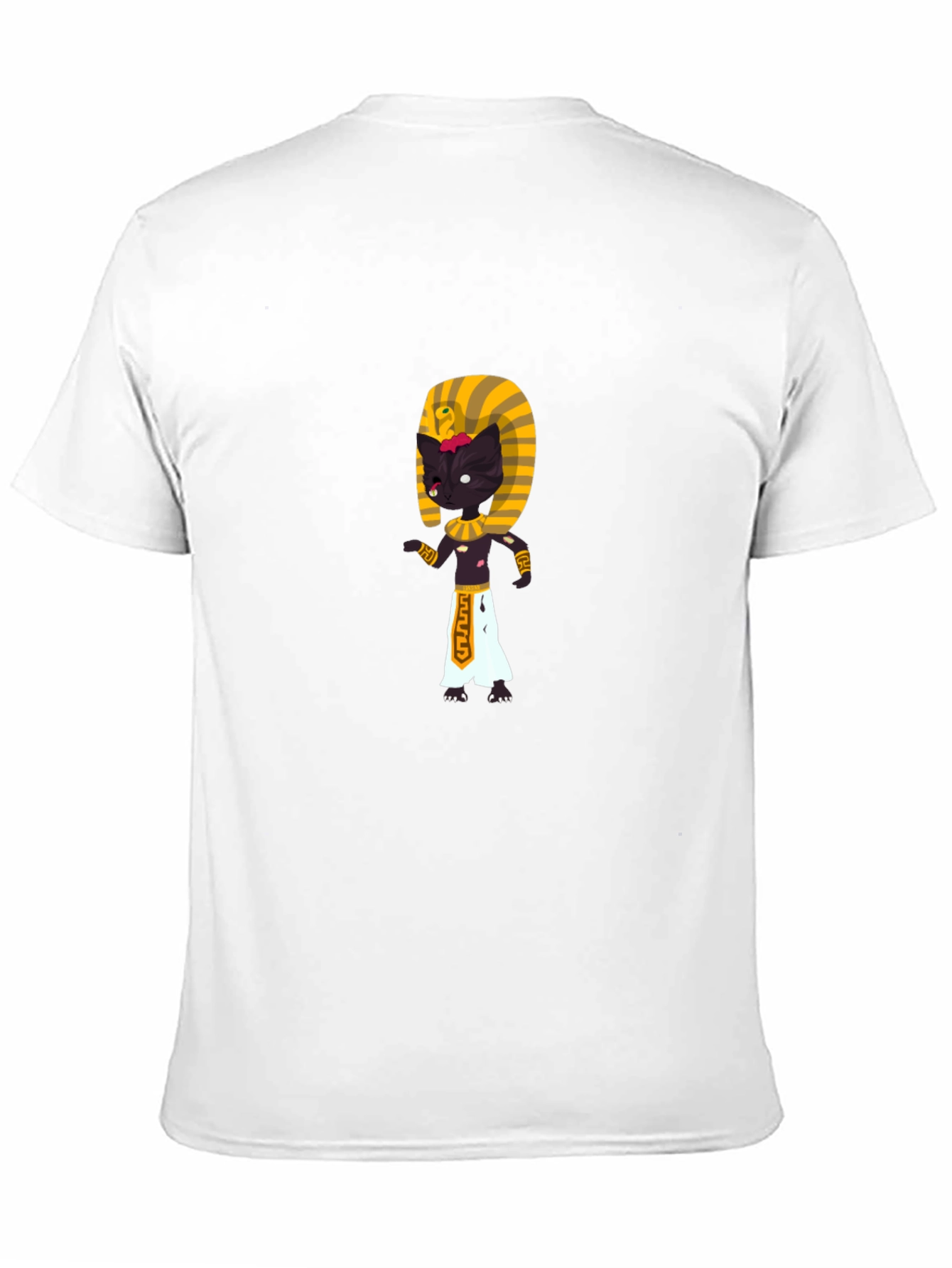 Egyptian Cat Graphic T-Shirt - Unique Design
