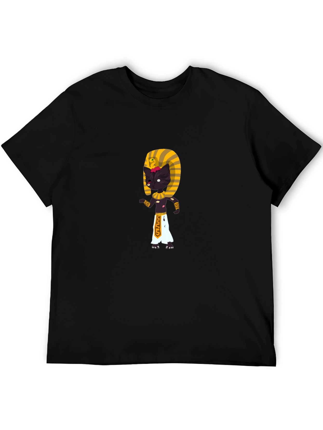 Egyptian Cat Graphic T-Shirt - Unique Design
