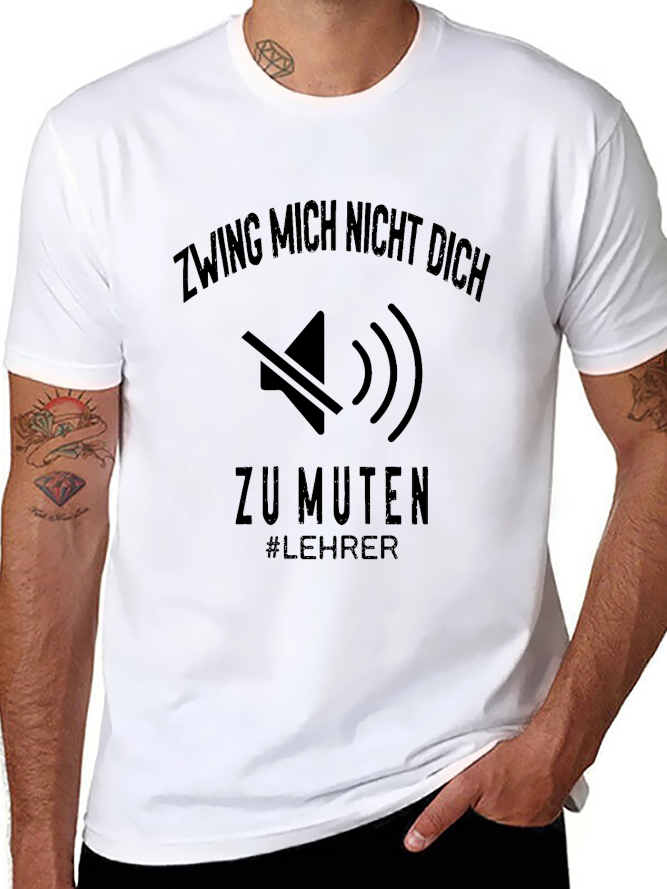 Dont Make Me Mute You Teacher T-Shirt