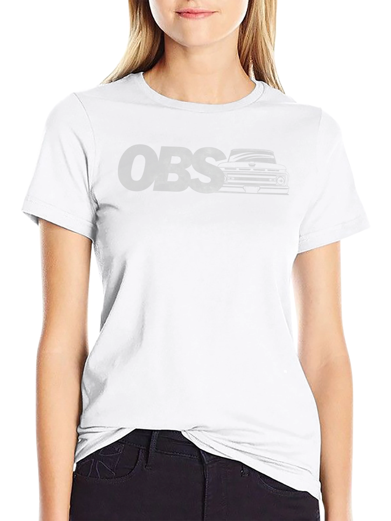 OBS Truck Graphic Tee - Classic Black