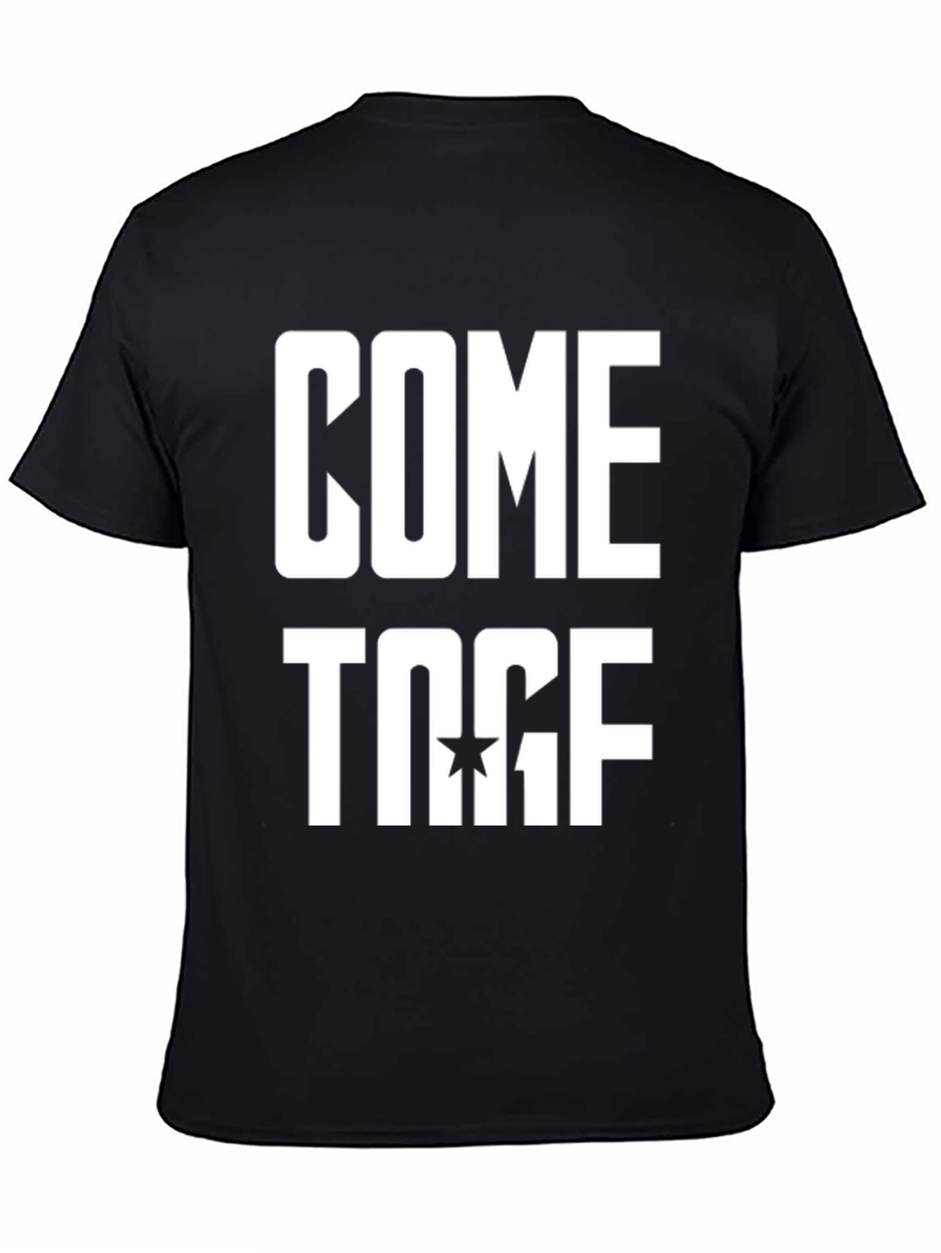 Come Togethers Black T-Shirt