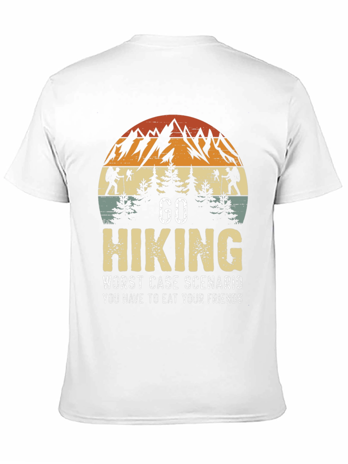 Go Hiking Funny T-Shirt