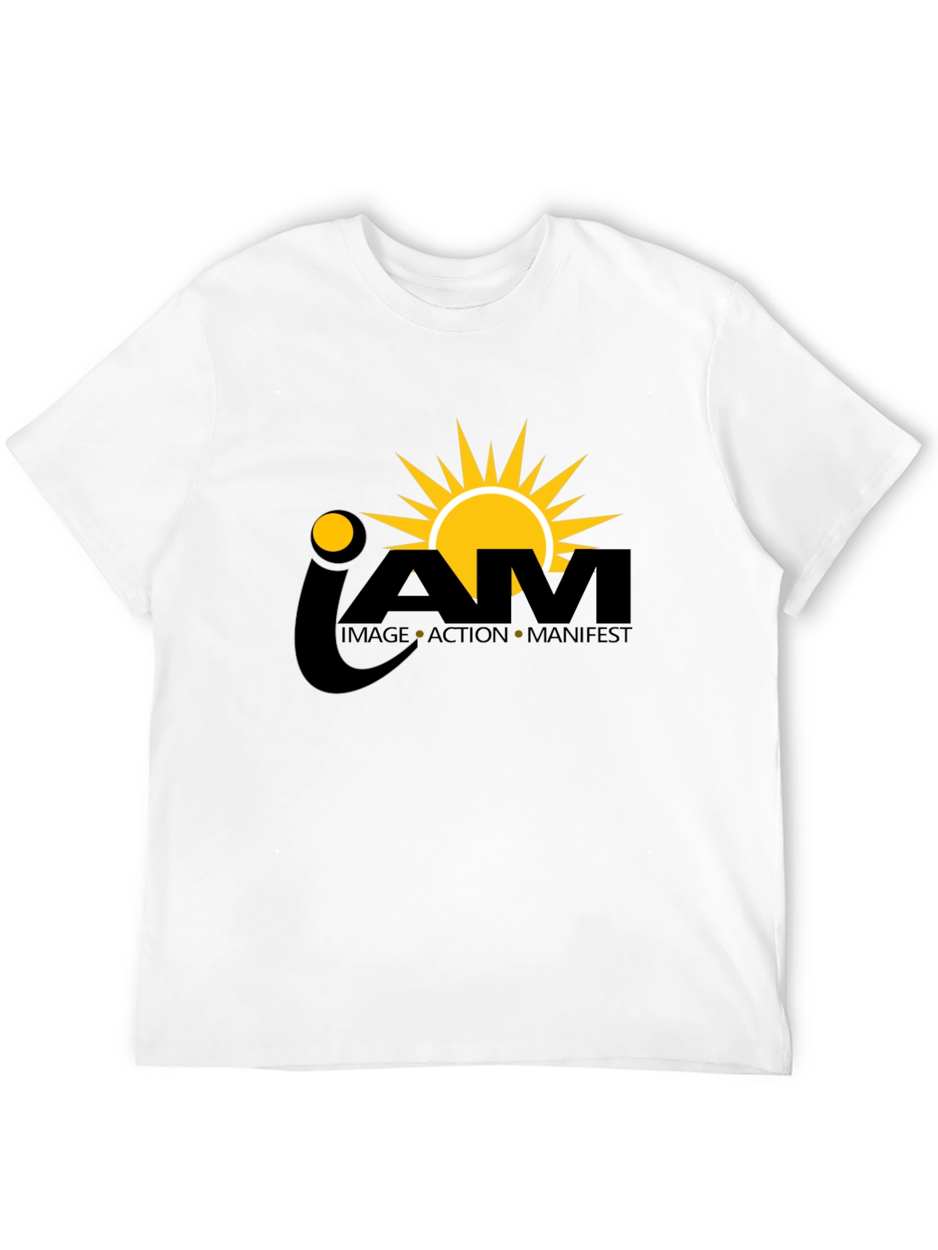 IAM Image Action Manifest Black T-Shirt