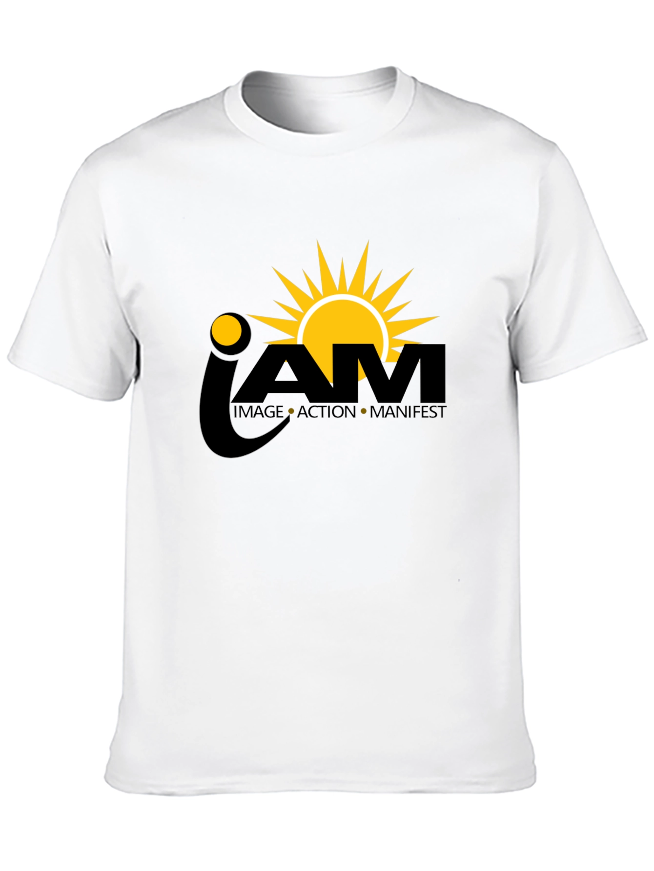 IAM Image Action Manifest Black T-Shirt