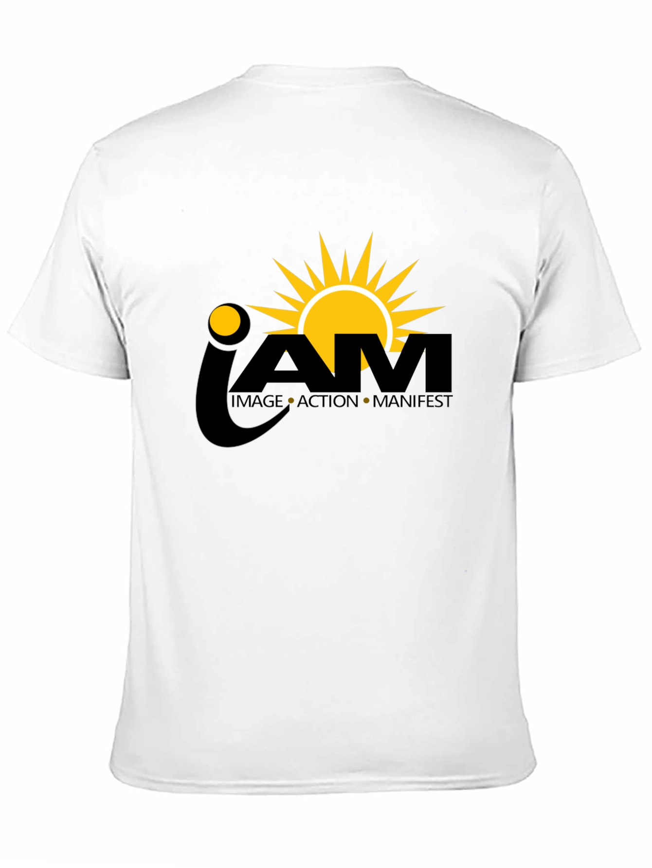 IAM Image Action Manifest Black T-Shirt