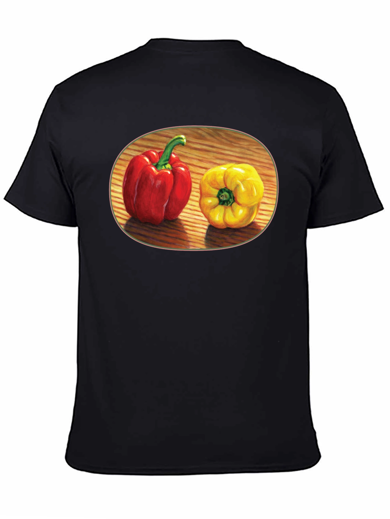 Red & Yellow Pepper Graphic Tee