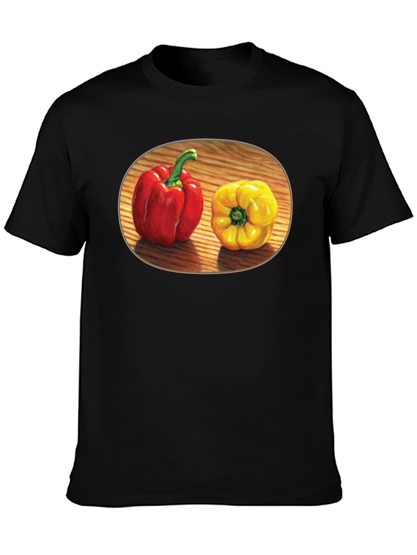 Red & Yellow Pepper Graphic Tee