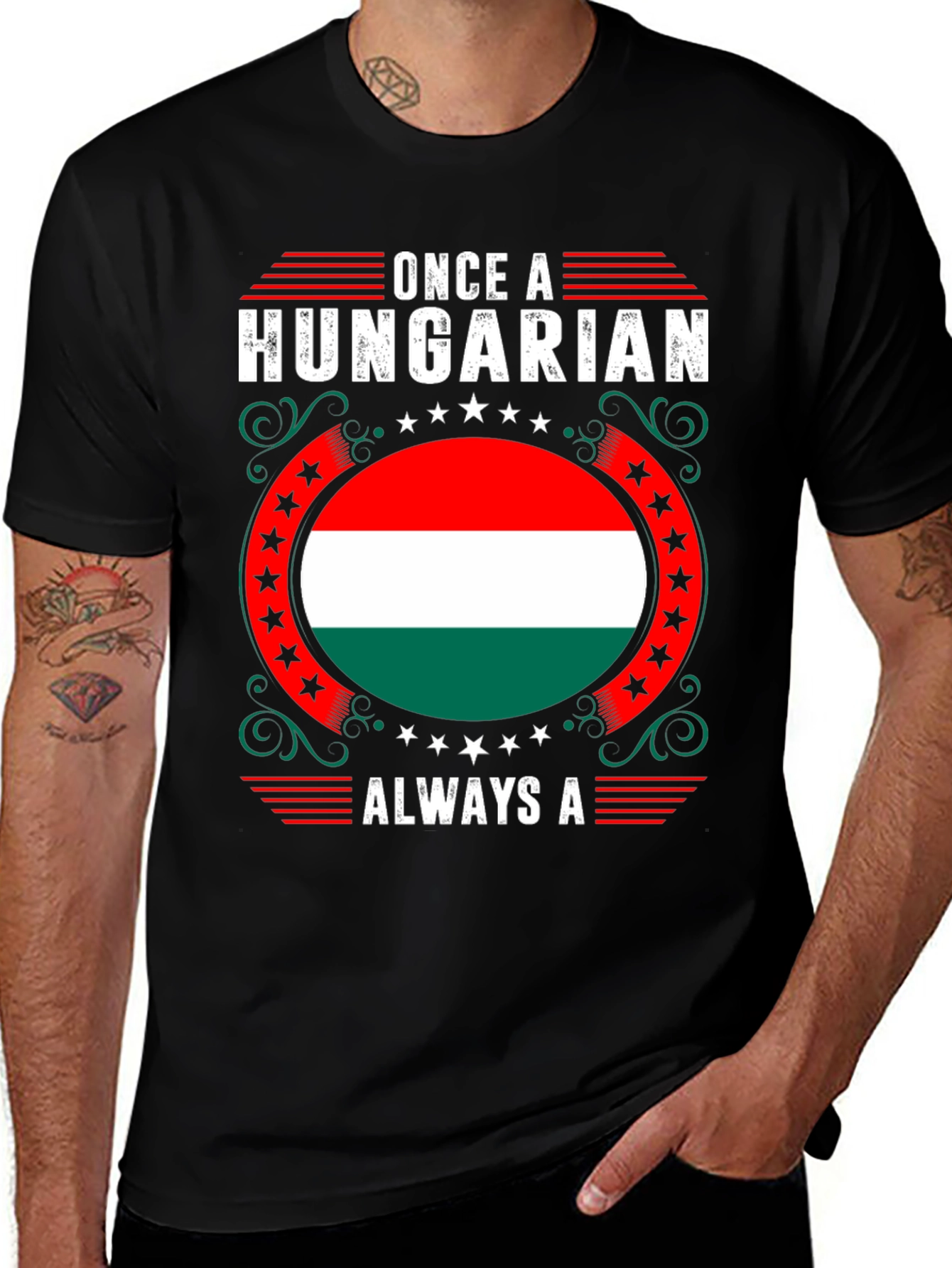 Hungarian Pride T-Shirt - Once A Hungarian Always A