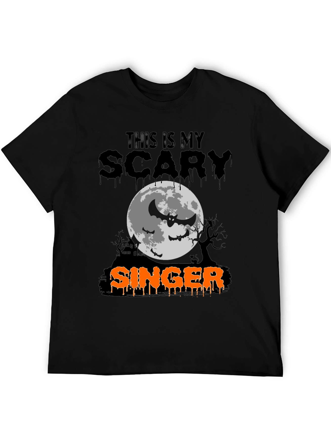 Scary Singer Halloween T-Shirt