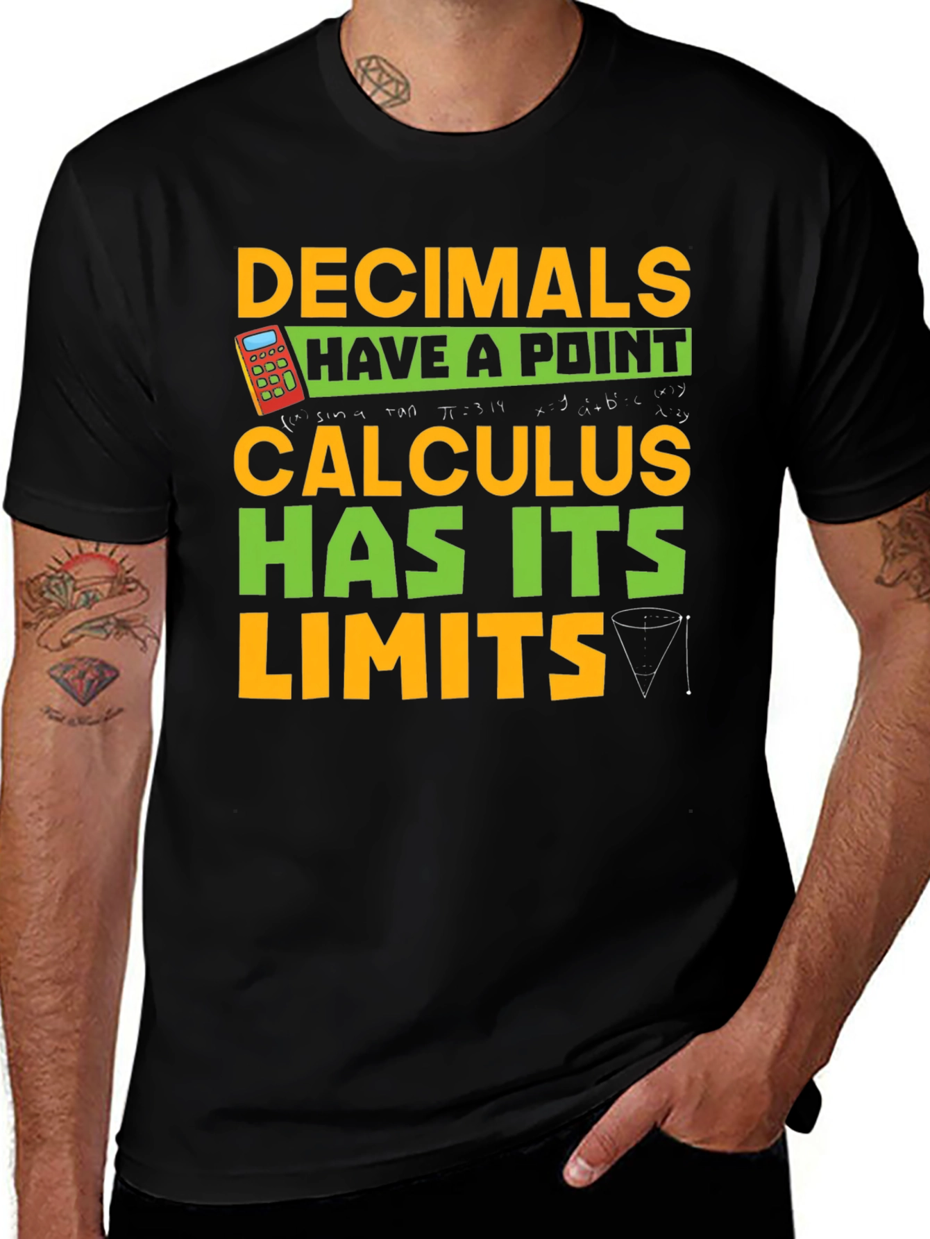 Decimals Have A Point Calculus T-Shirt