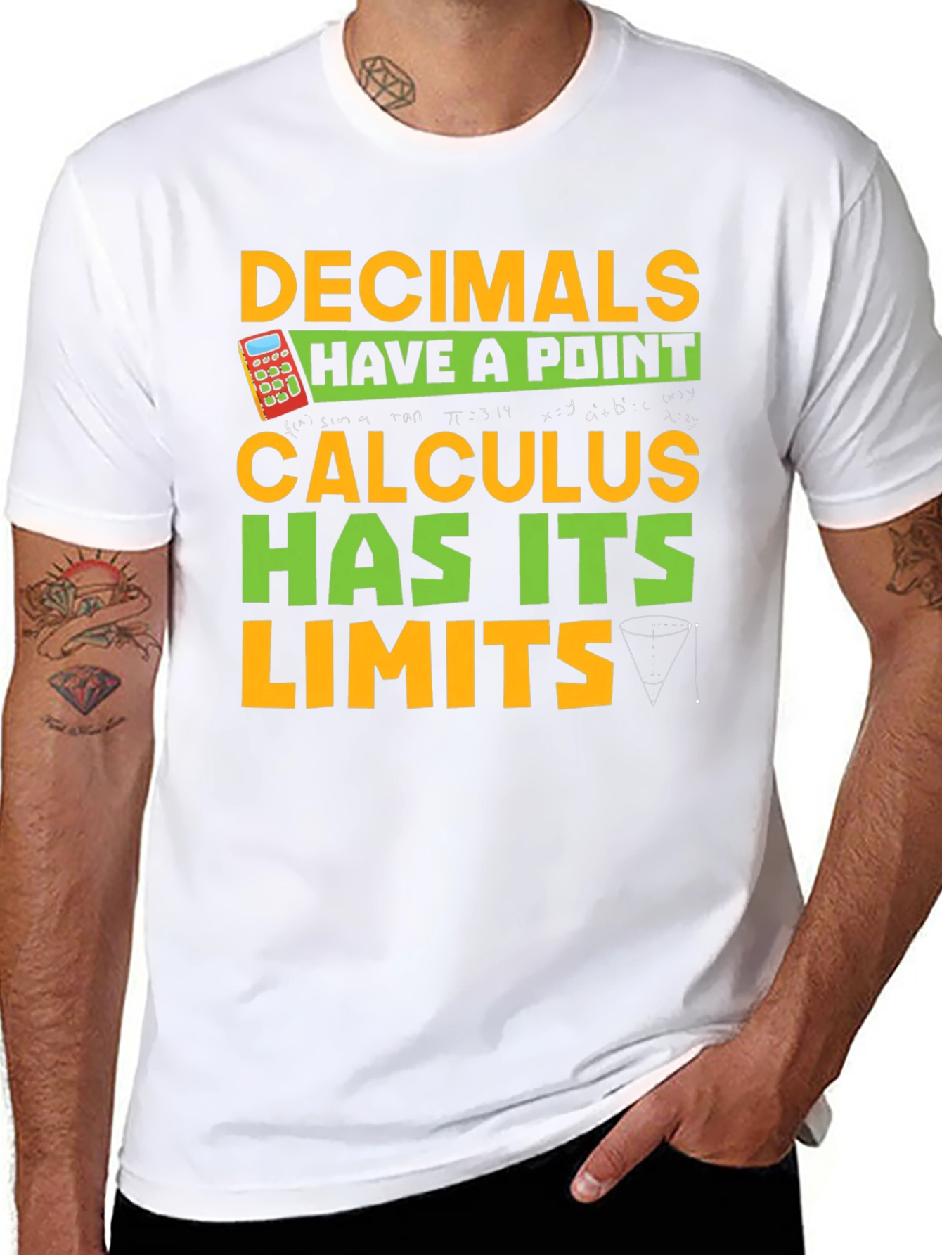 Decimals Have A Point Calculus T-Shirt