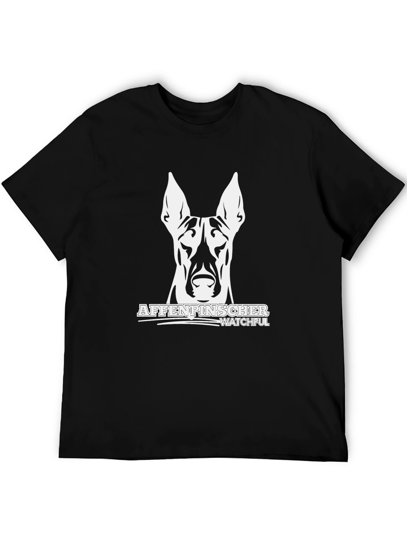Affenpinscher Watchful Dog T-Shirt